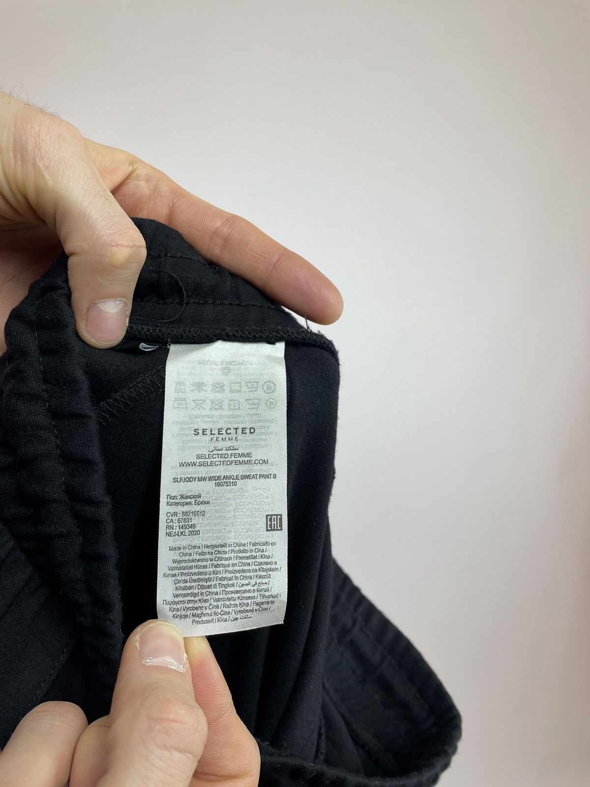 Japanese Brand × Selected Homme SELECTED HOMME Wide legs black Cropped pants Size 26" / US 2 / IT 38 - 12 Thumbnail