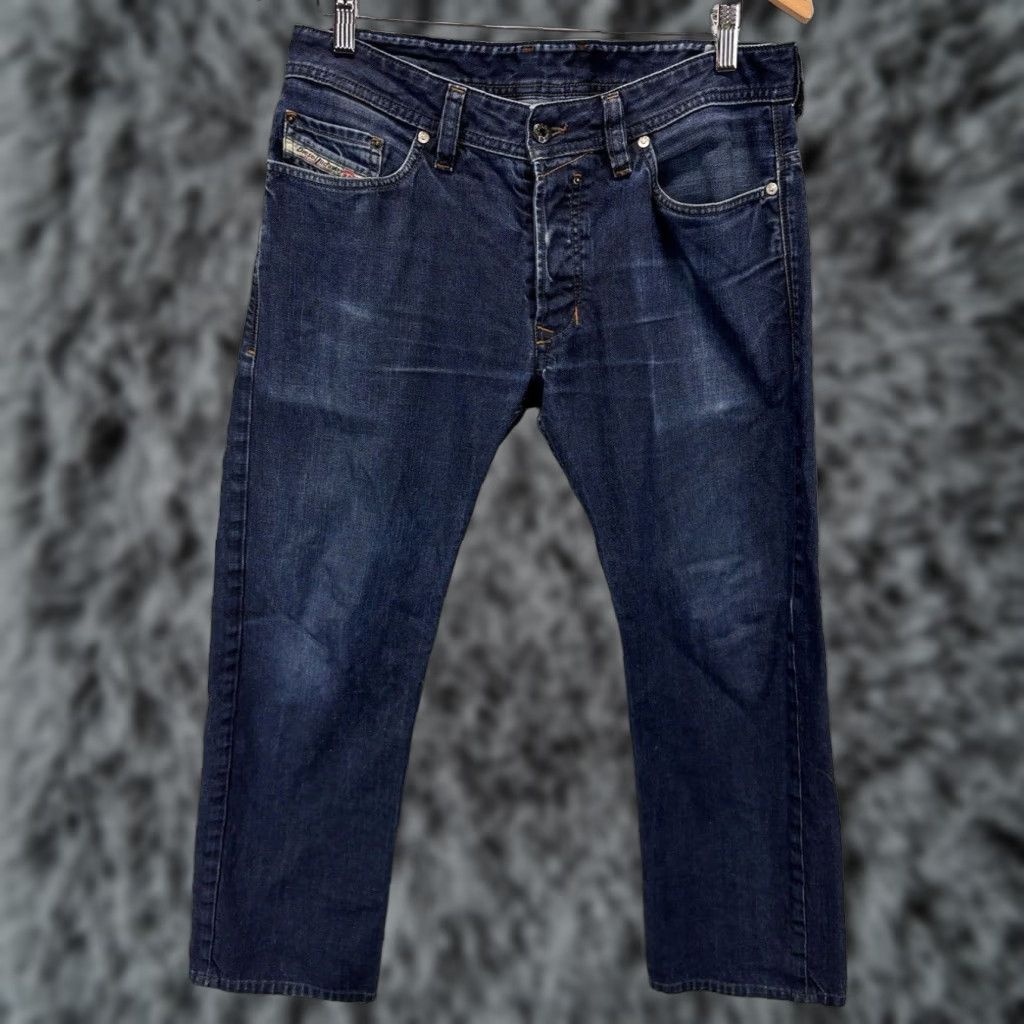 Diesel DIESEL Safado Jeans Slim Straight 31x26 Dark Wash Blue Mens Size US 31 - 1 Thumbnail