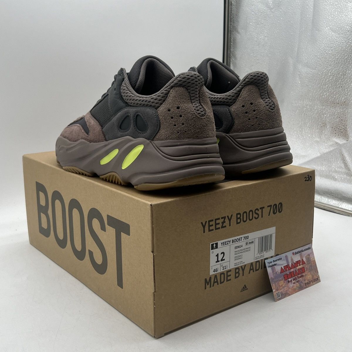 Adidas Yeezy boost 700 mauve Size US 12 / EU 45 - 4 Thumbnail