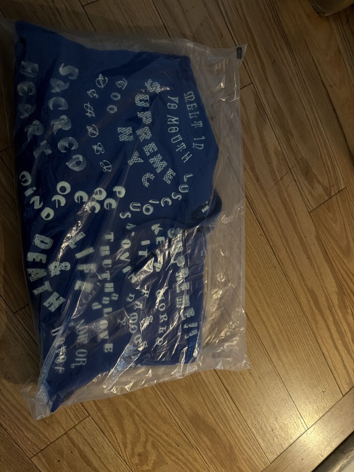 Supreme Supreme deadly glow in the dark blue hoodie small Size US S / EU 44-46 / 1 - 5 Thumbnail