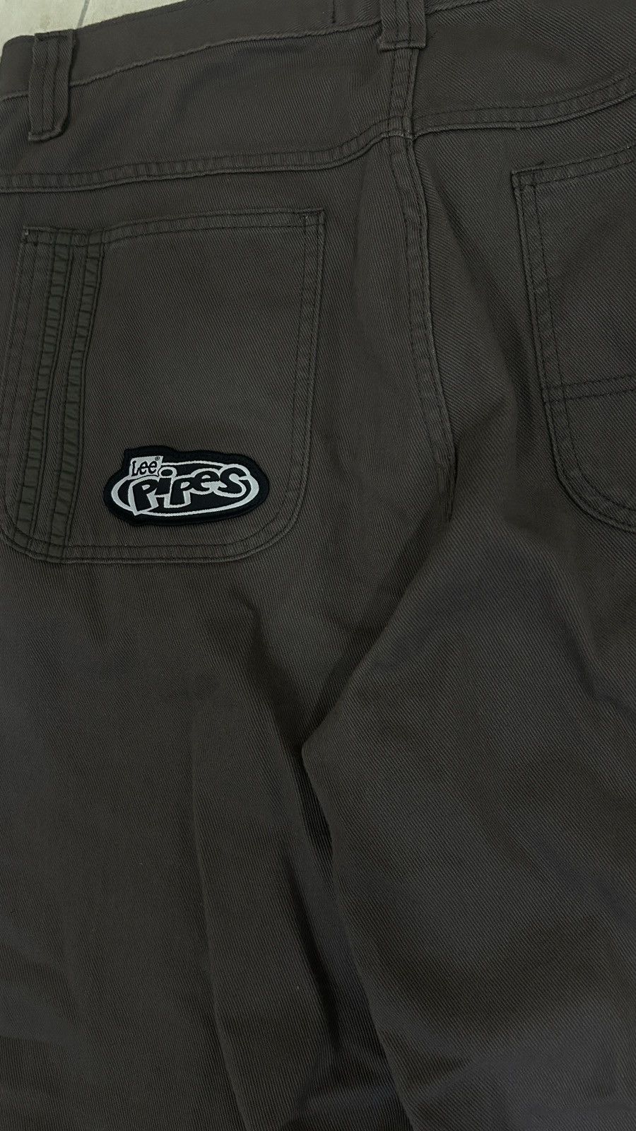 Other Vintage 90’ Lee Pipes Baggy Jeans Size US 36 / EU 52 - 5 Thumbnail
