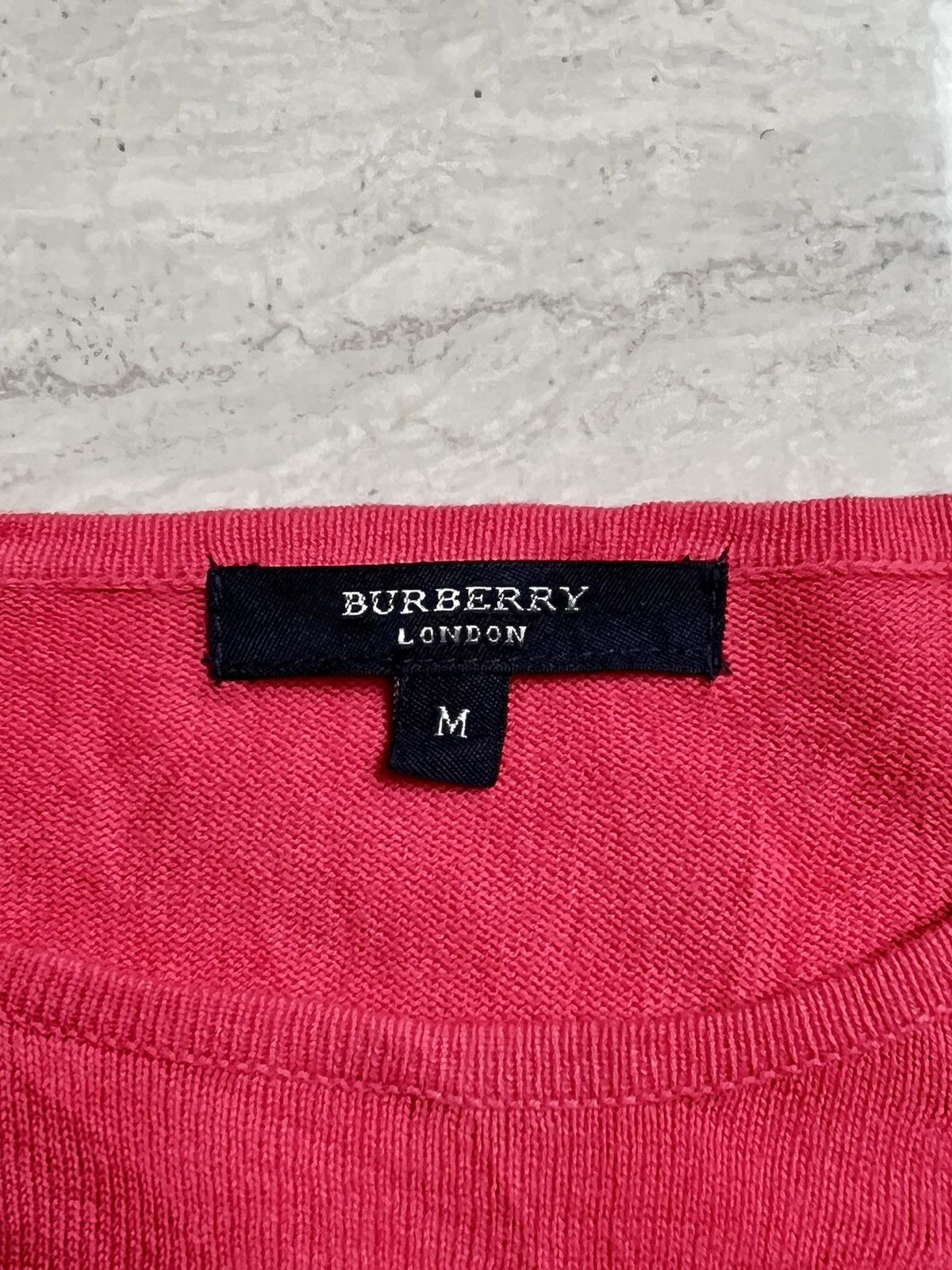 Burberry BURBERRY London Pink T-shirt Size US XS / EU 42 / 0 - 7 Thumbnail