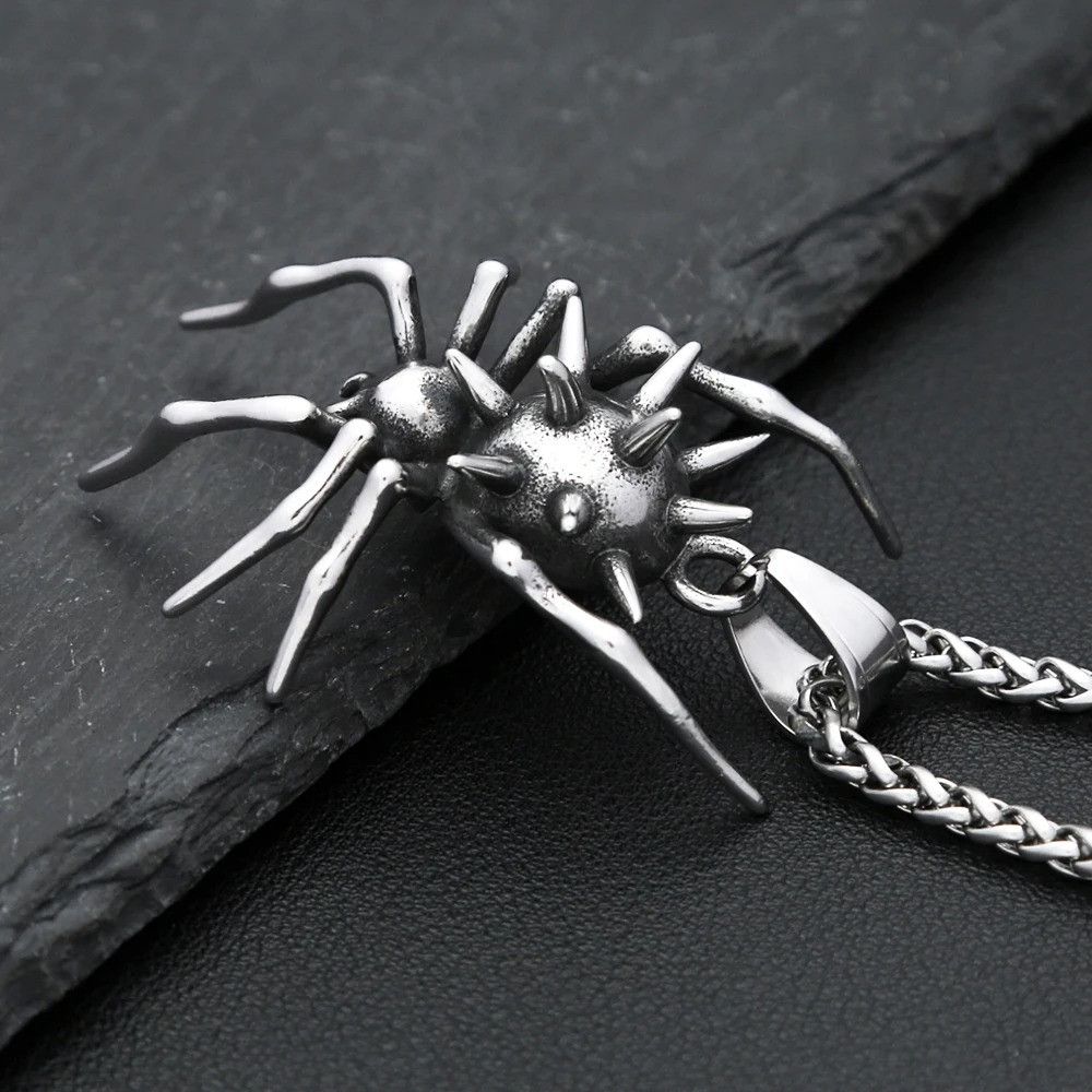 Other Gothic Spider Pendant Necklace Size ONE SIZE - 3 Thumbnail