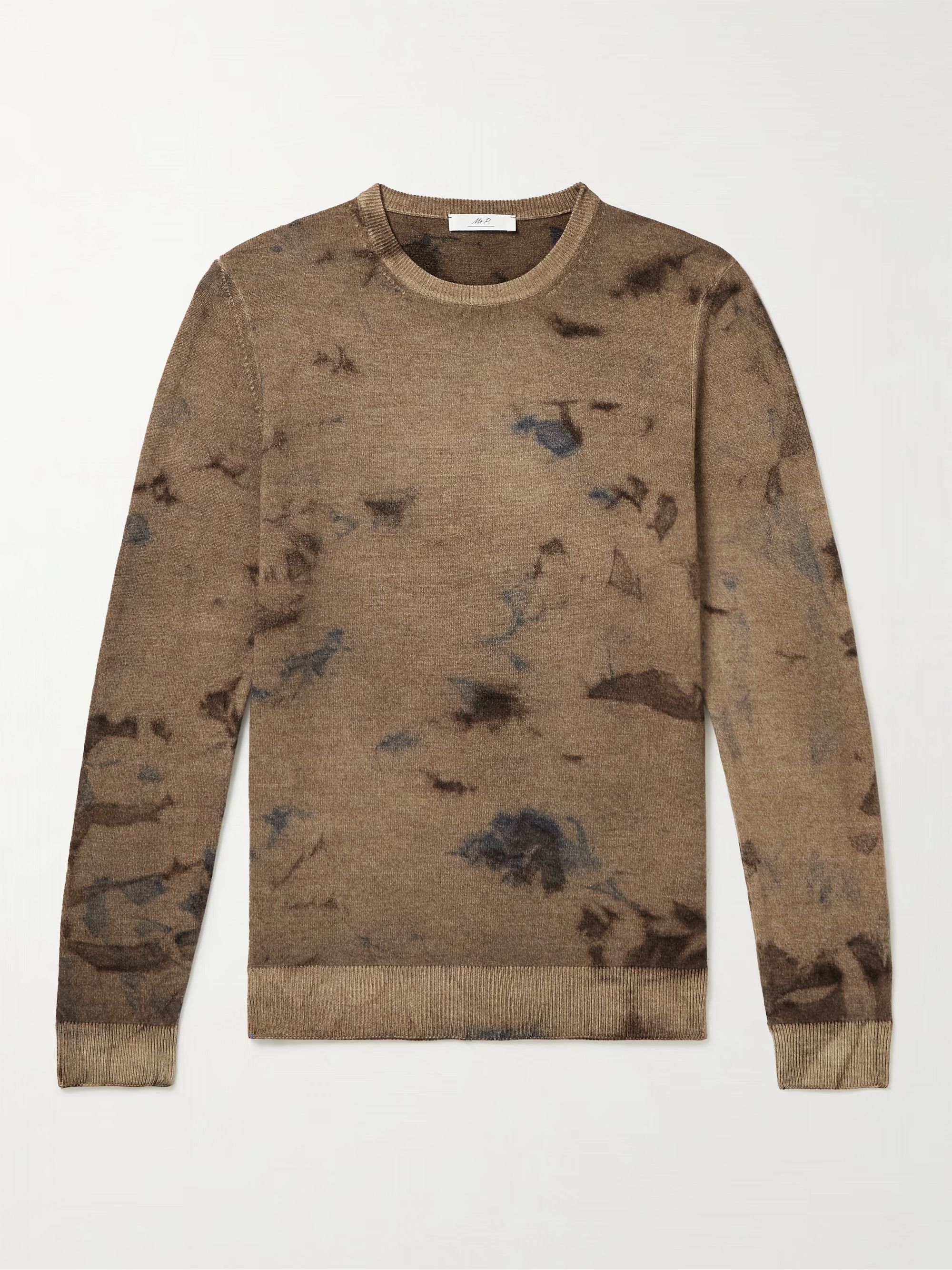 Mr P. Spray-Dyed Merino Wool Sweater Size US S / EU 44-46 / 1 - 1 Thumbnail