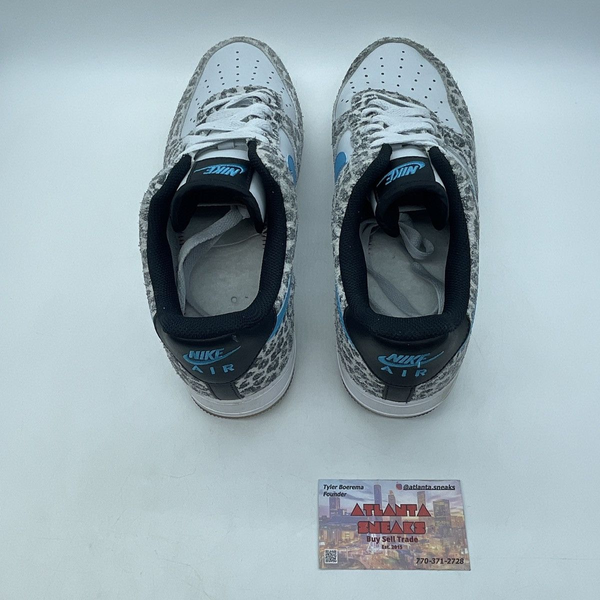 Nike Air Force 1 low snow leopard Size US 11 / EU 44 - 6 Thumbnail