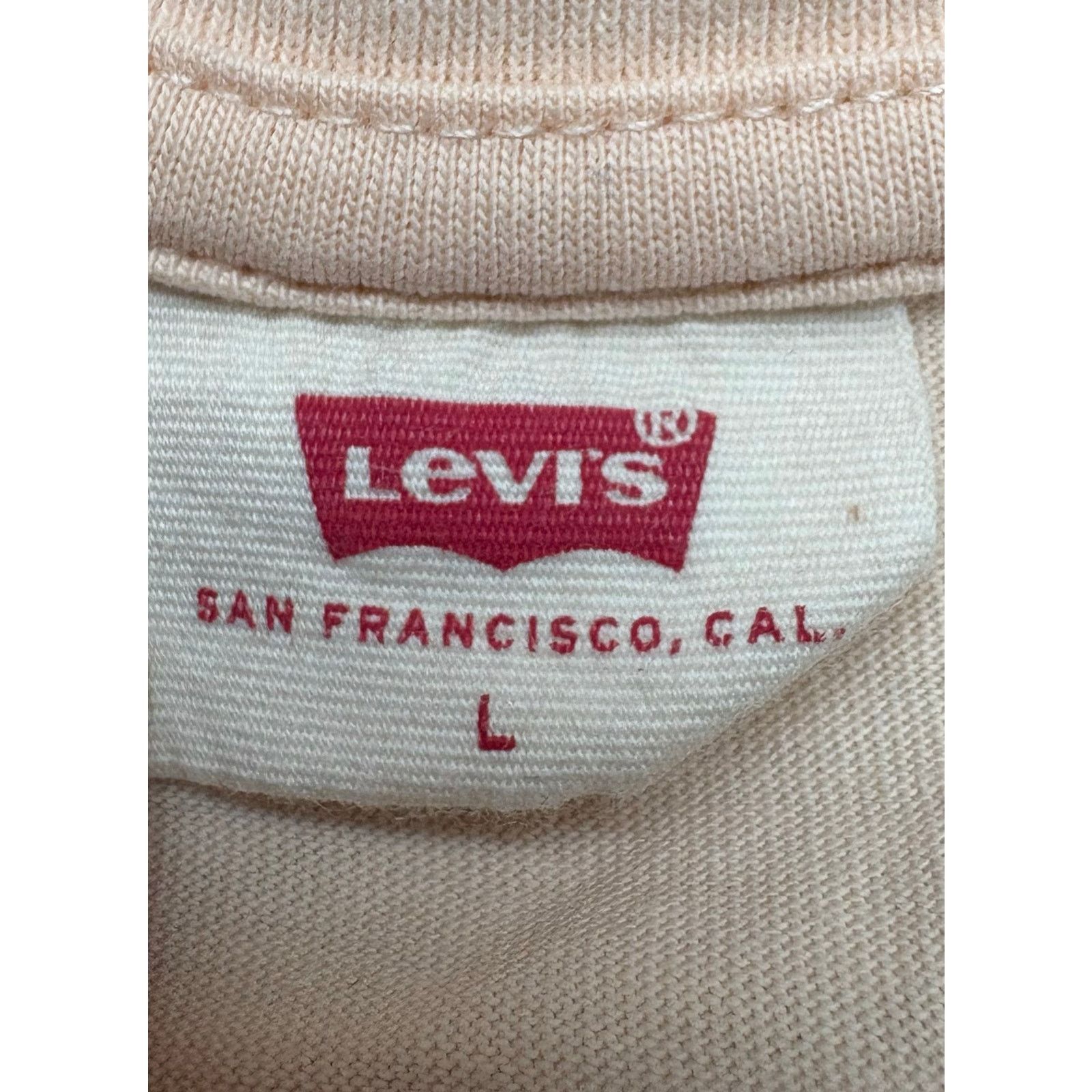 Levi's Levi's | Women's Basic Casual Short Sleeve T-Shirt | Large Size L / US 10 / IT 46 - 2 Thumbnail