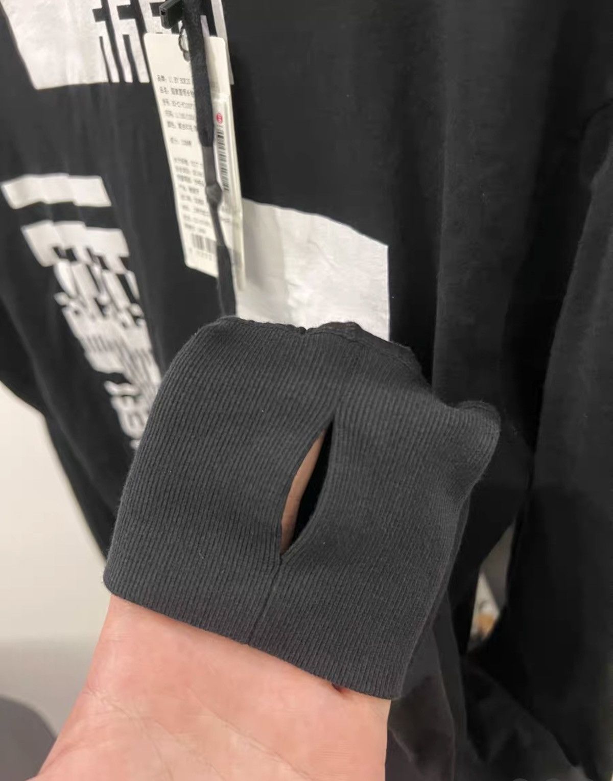 11 By Boris Bidjan Saberi 11ByBBS Screen-Print Long-Sleeve T-Shirt Size US L / EU 52-54 / 3 - 5 Thumbnail