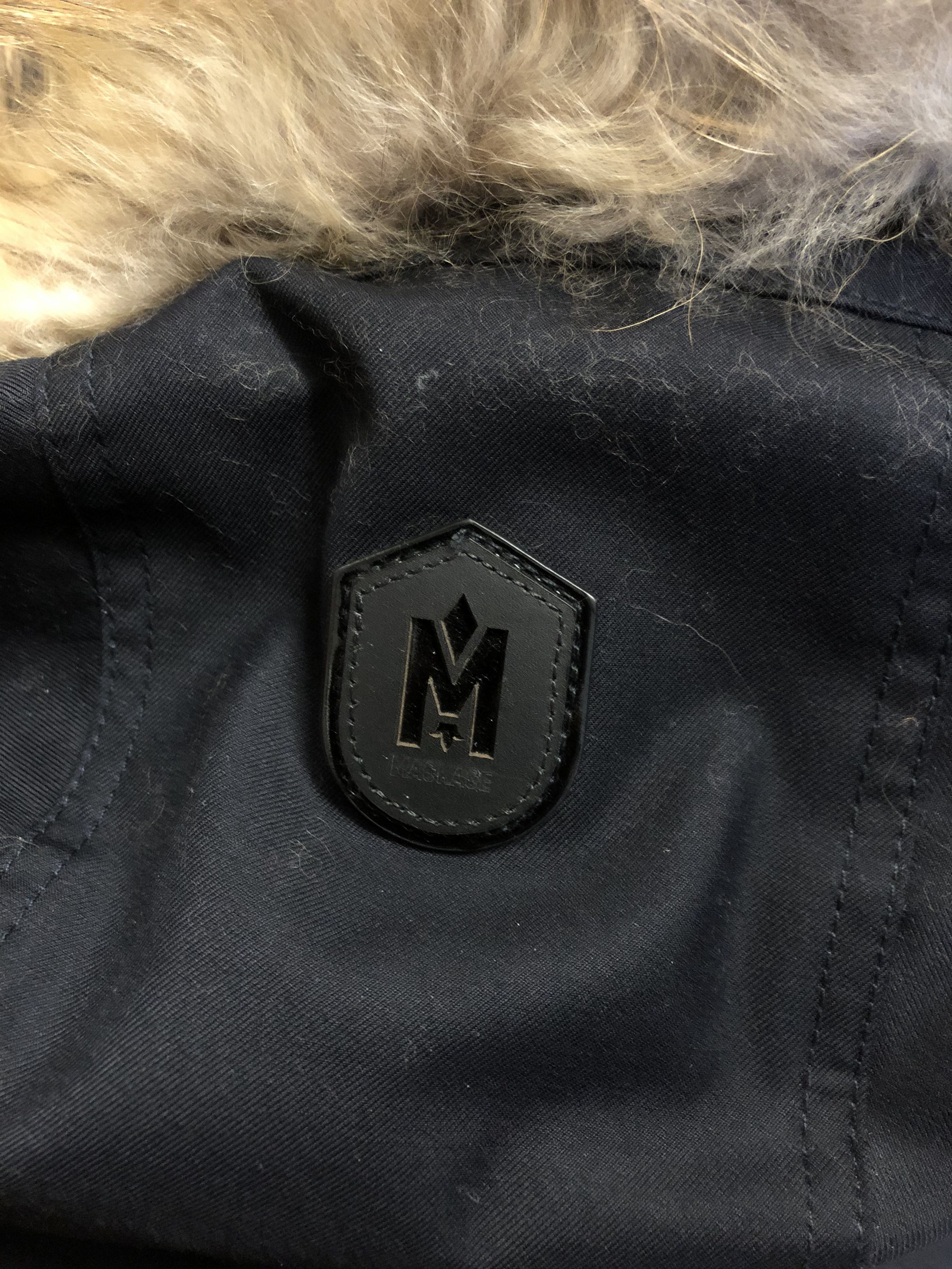 Mackage *USED* Mackage Moritz DR hood fur trim Black size 38 Medium Size US M / EU 48-50 / 2 - 5 Thumbnail