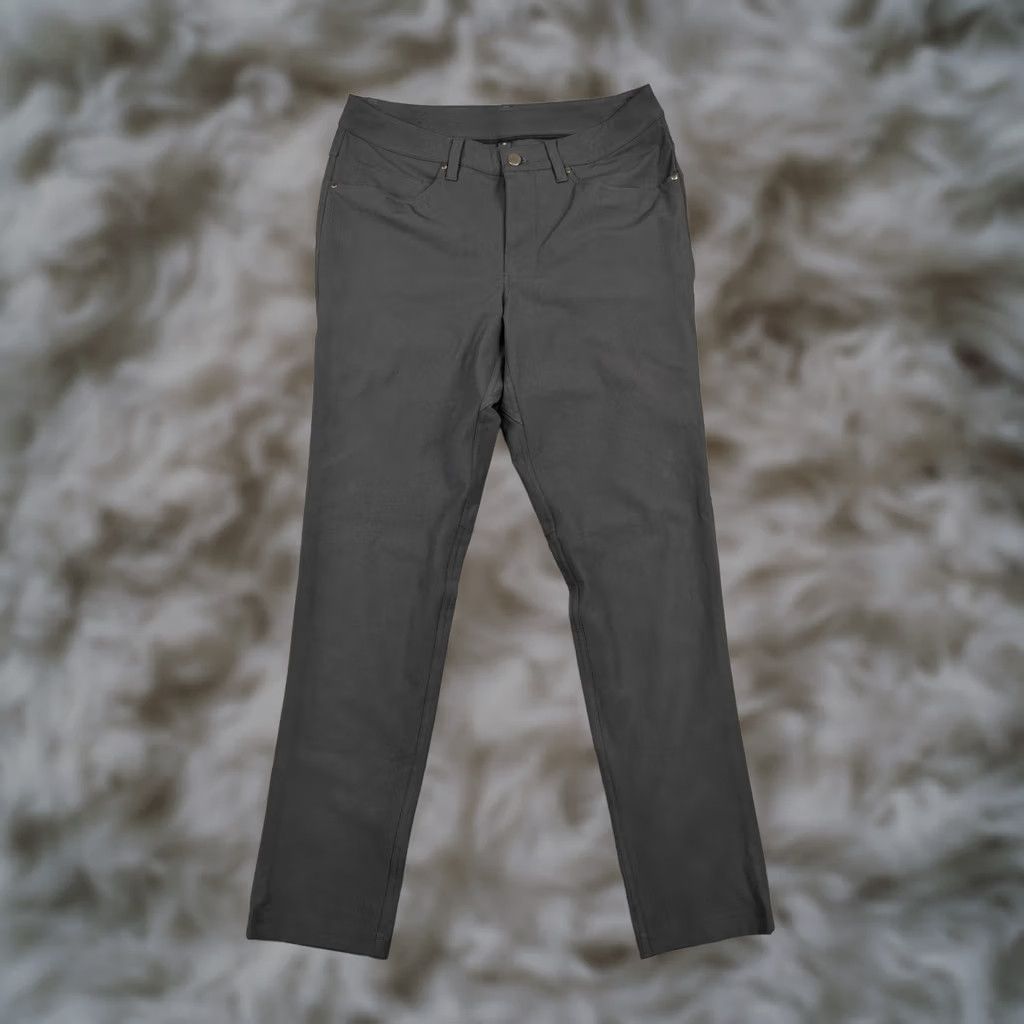 Lululemon Lululemon Pants Mens 30 Gray 5-Pocket Slim Stretch Microfiber Travel TSA LMSAD9S Size US 30 / EU 46 - 1 Thumbnail