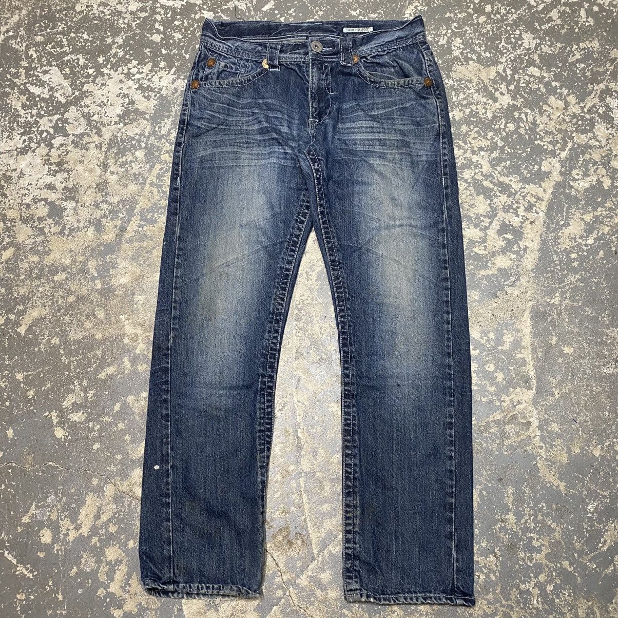 Blue Gear × Vintage Vintage Hollywood Y2K Embroidered Denim Jean Size US 34 / EU 50 - 4 Thumbnail