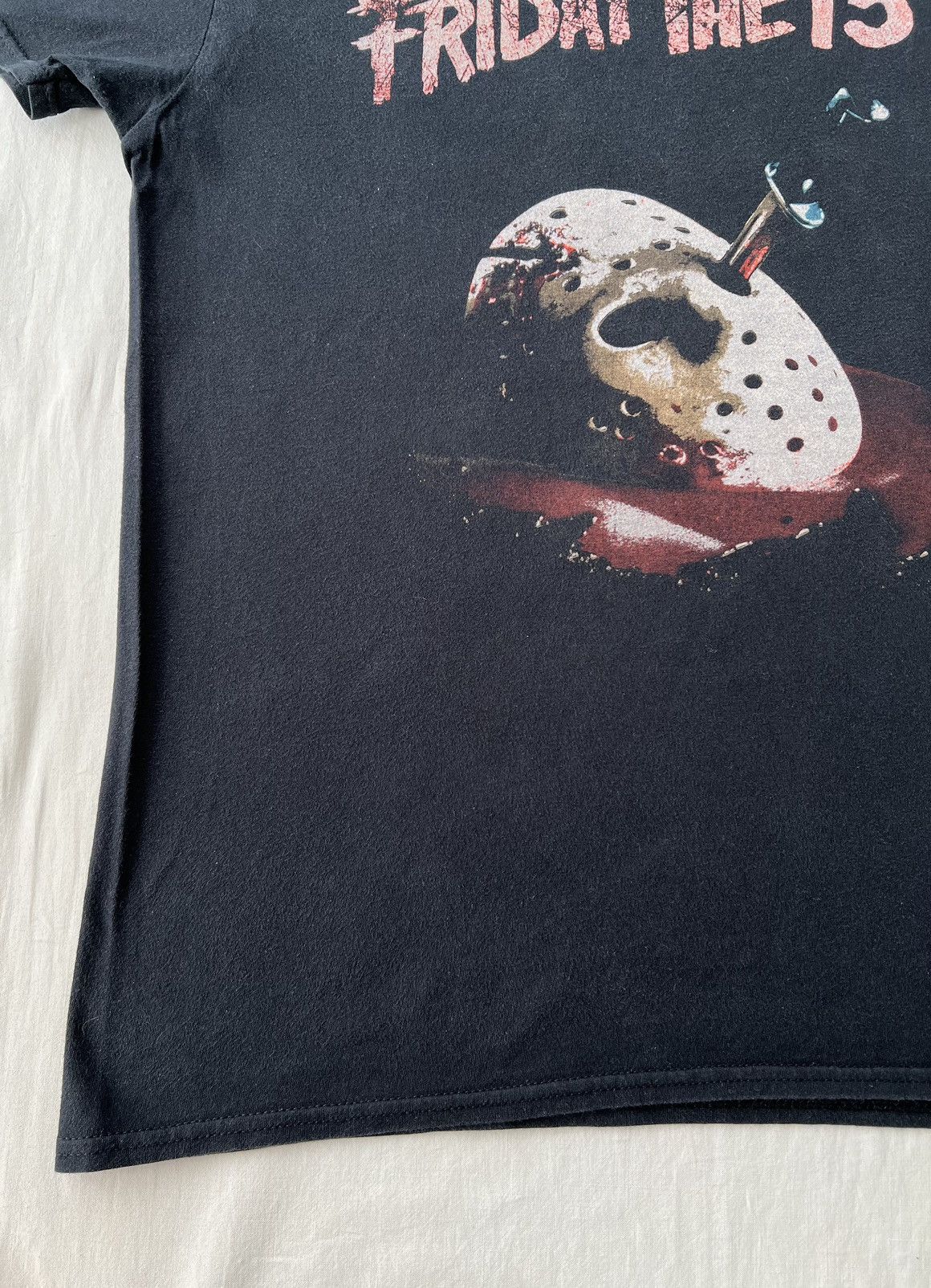 Expert Horror Vintage 2010s Friday the 13th Horror Movie Black T-shirt Size US M / EU 48-50 / 2 - 7 Thumbnail