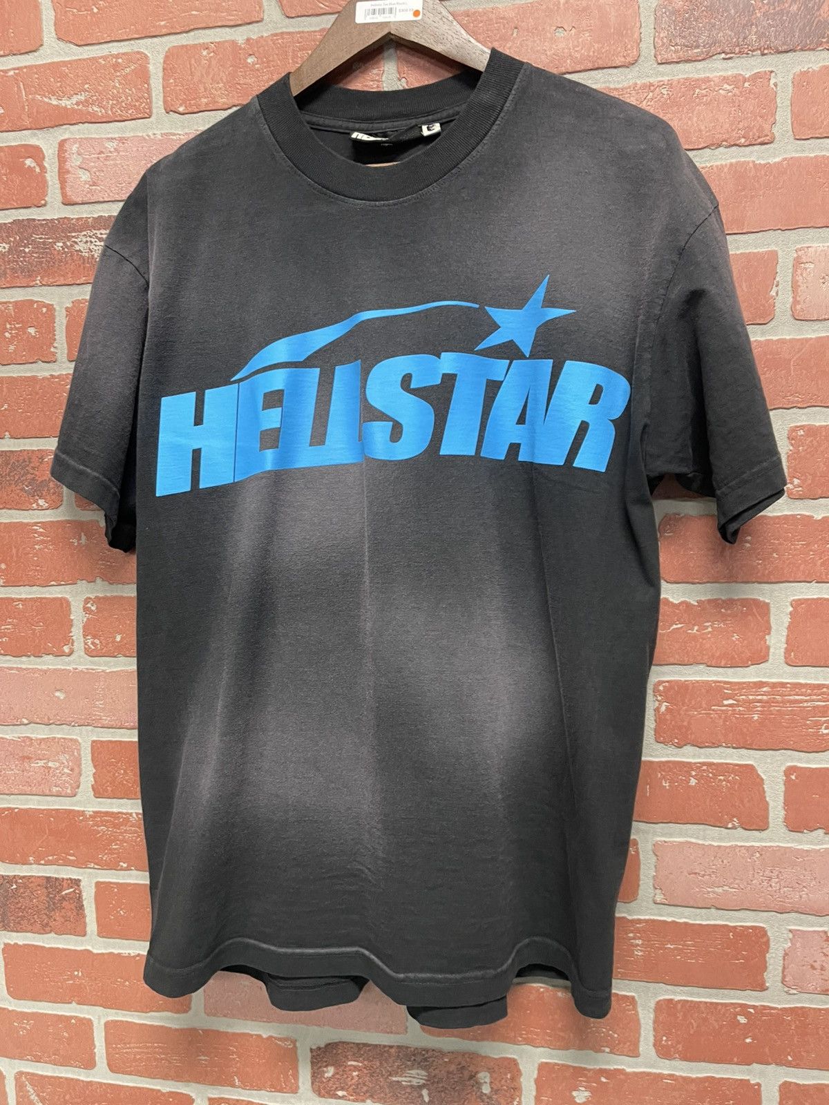 HELLSTAR Size L - Hellstar Classic Tee Blue Print Brand New! Size US L / EU 52-54 / 3 - 3 Thumbnail