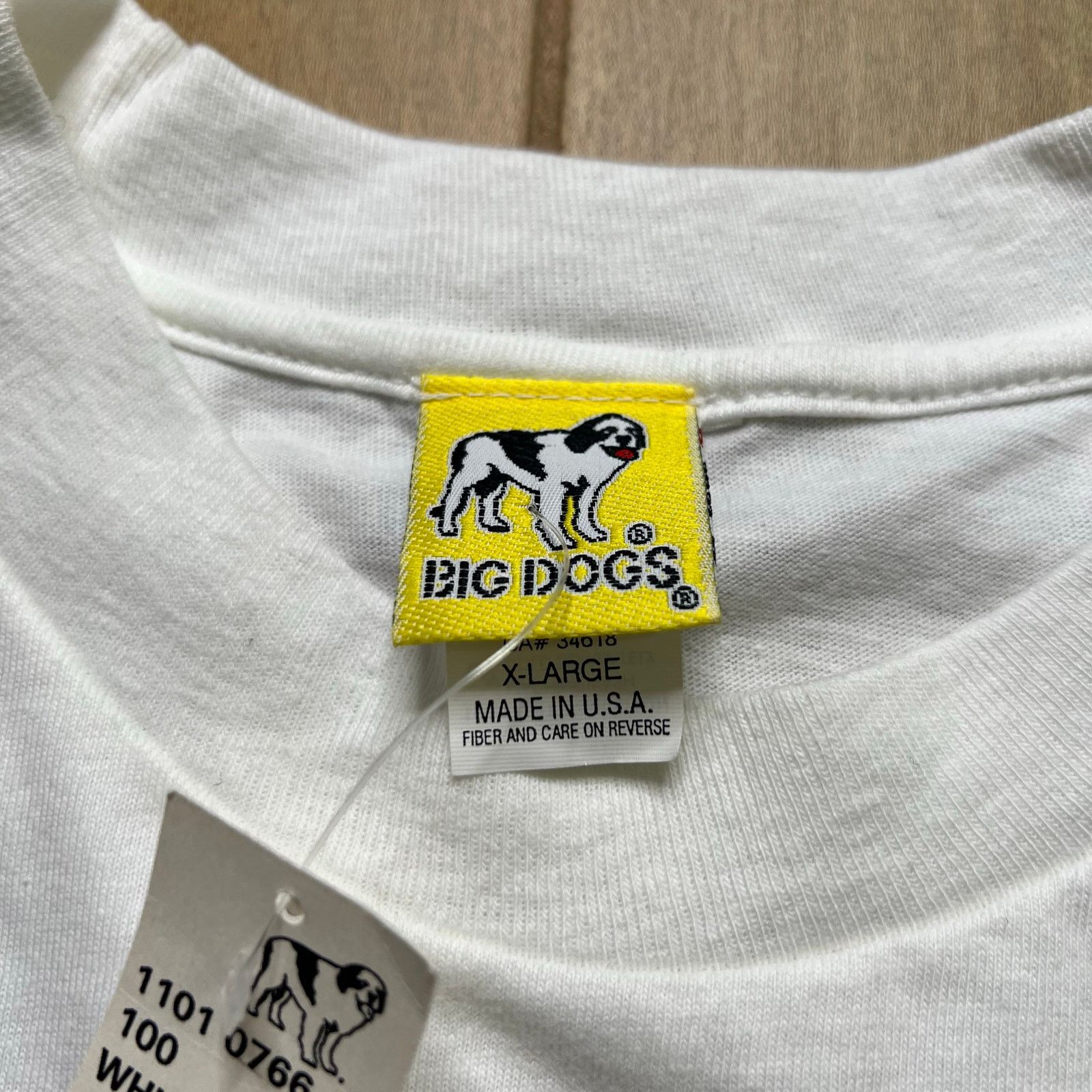Vintage Vintage 90s Bad Dog Tshirt Mens Size XL NWT dead stock boho Size US XL / EU 56 / 4 - 4 Thumbnail