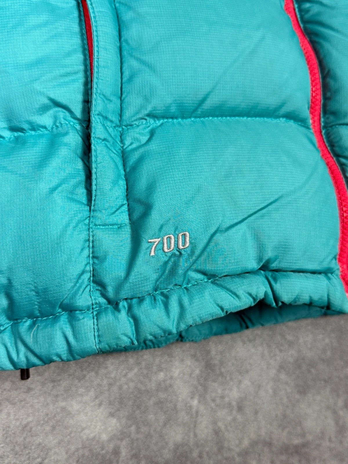 The North Face The North Face 700 Puffer Vest Turquoise Logo Size US S / EU 44-46 / 1 - 5 Thumbnail