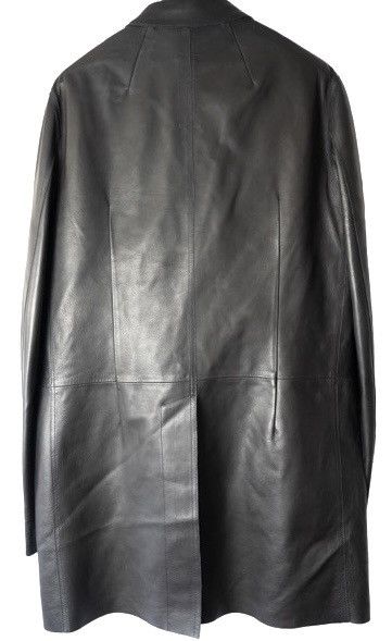 Rick Owens Rick Owens Black Leather Lido Jacket Size US M / EU 48-50 / 2 - 2 Thumbnail
