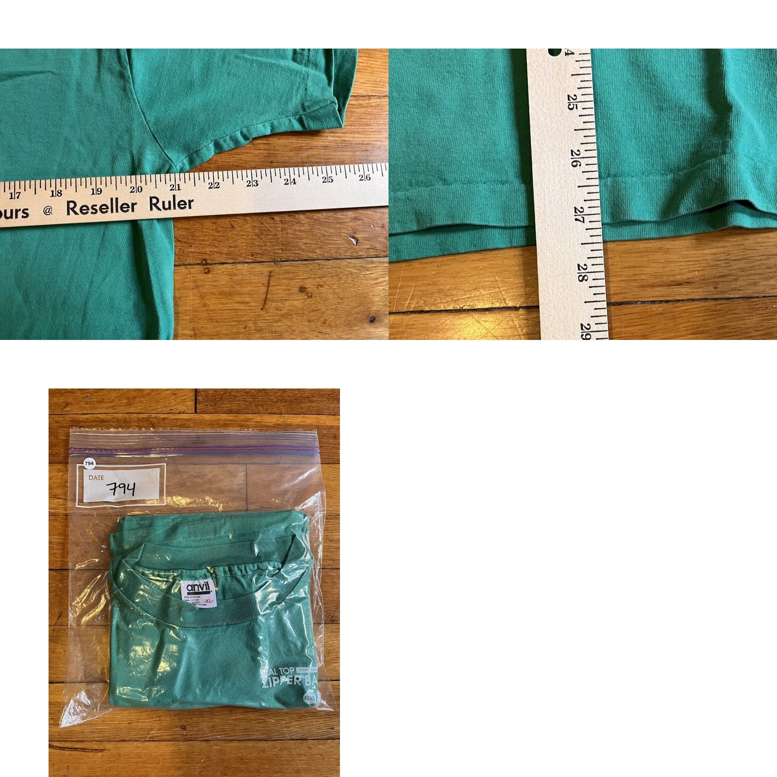 Anvil VINTAGE Anvil Bloomsburg University Shirt Mens XL Green 90s College Crew Neck Short Sleeve Jersey Cotton Logo T-Shirt Size US XL / EU 56 / 4 - 9 Thumbnail