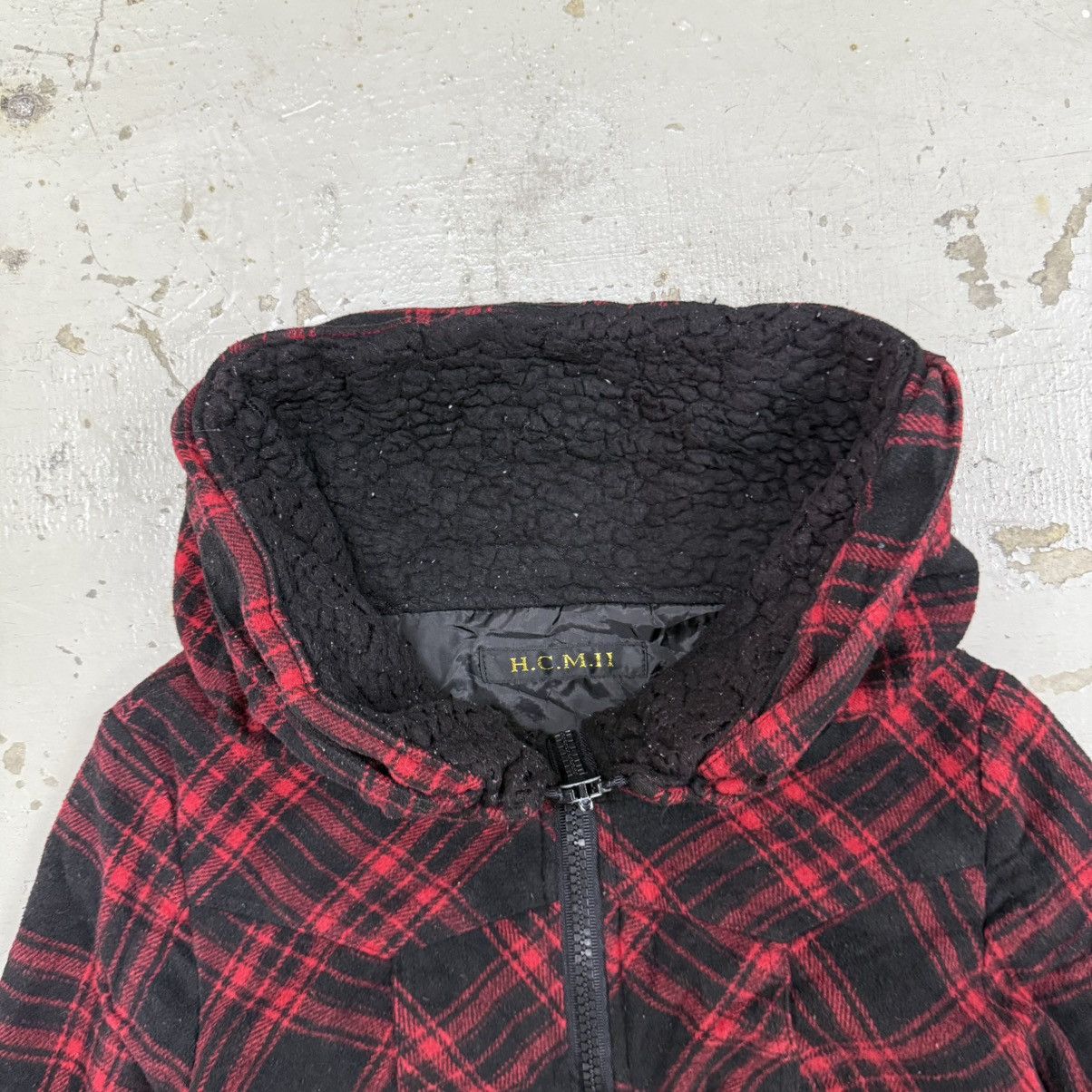 Beauty Beast Seditionaries Punk Gothic Tartan Red Sherpa Shearling Jacket Size US S / EU 44-46 / 1 - 8 Thumbnail