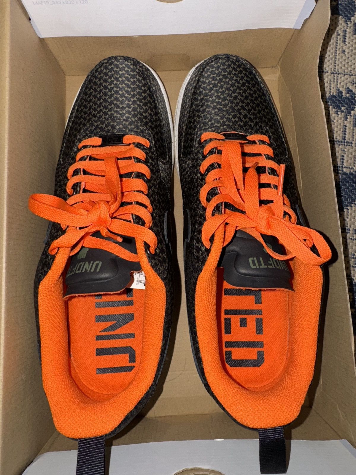 Nike × Undefeated Nike X Undefeated Air Force 1’s Size US 12 / EU 45 - 5 Thumbnail