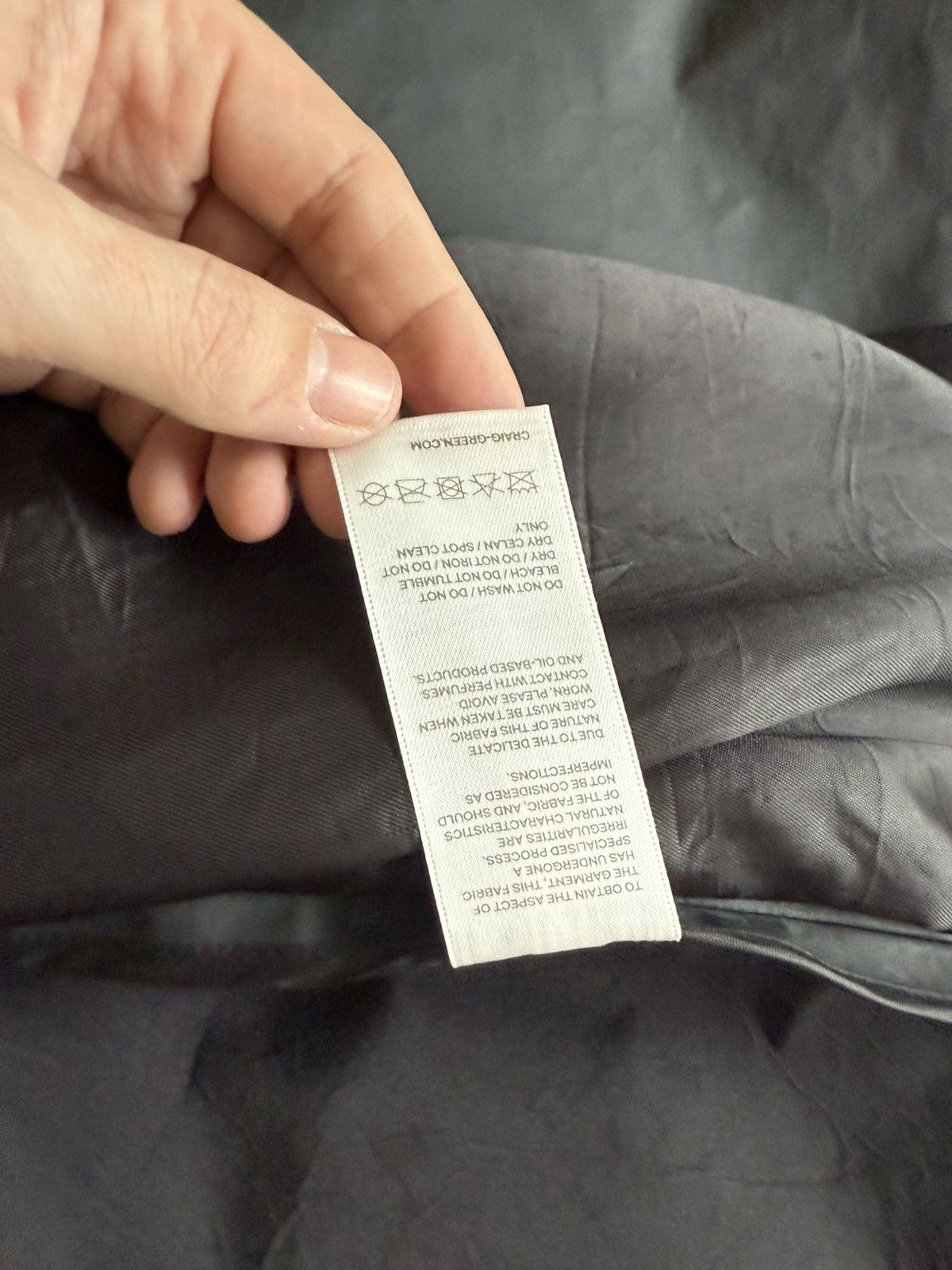 Craig Green Craig Green L Wax Mac with Tags detail Size US L / EU 52-54 / 3 - 10 Thumbnail