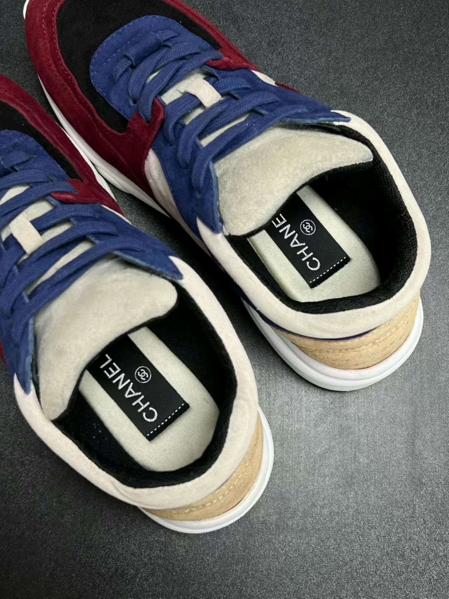 Chanel CHANEL running shoes, dark red Size US 6 / IT 36 - 4 Thumbnail