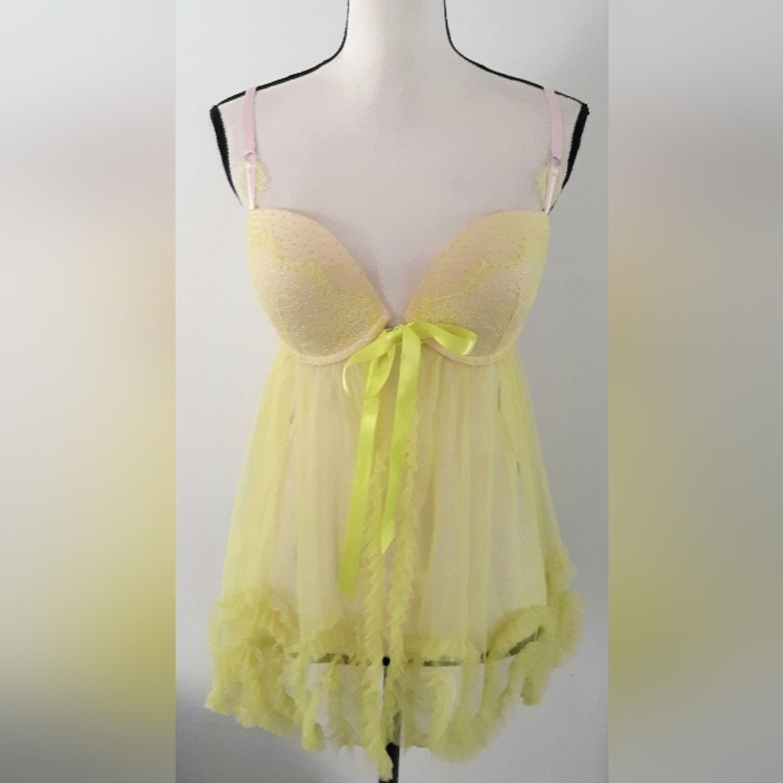 Victoria's Secret VTG Y2K VS Push Up Lingerie 36D Size M / US 6-8 / IT 42-44 - 1 Thumbnail