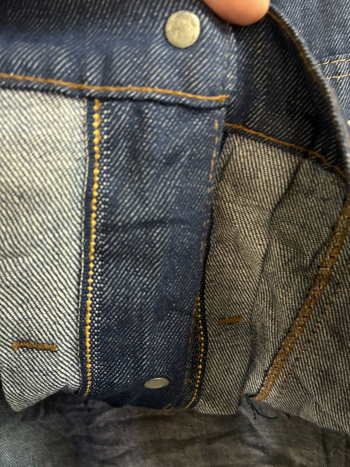 Vintage Vintage 70s Ranchcraft Denim Selvage jacket Size US L / EU 52-54 / 3 - 9 Thumbnail