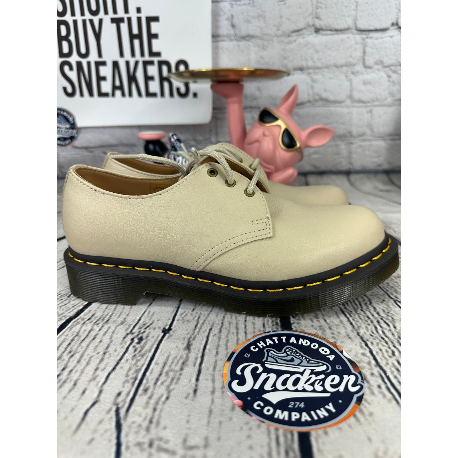 お礼や感謝伝えるプチギフト Dr. Virginia Taupe 7 Women Shoes Oxford Martens Dr Martens 靴