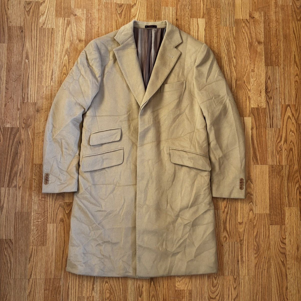 Etro Etro Milano Vintage Beige Wool Coat Size US L / EU 52-54 / 3 - 2 Thumbnail
