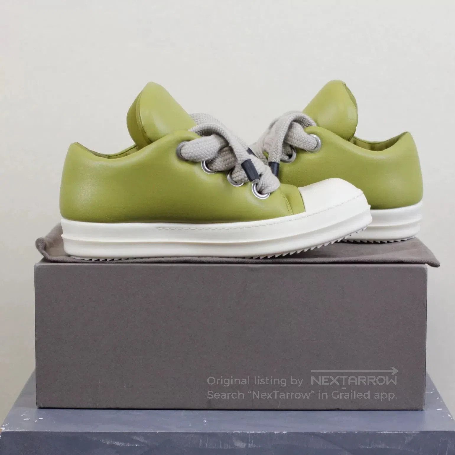 Rick Owens Rick Owens Green Low. Size US 8 / EU 41 - 4 Thumbnail