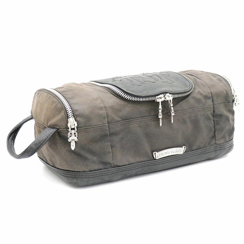 Chrome Hearts Chrome Hearts Dagger Zip Toiletry Duffle Bag Size ONE SIZE - 1 Thumbnail