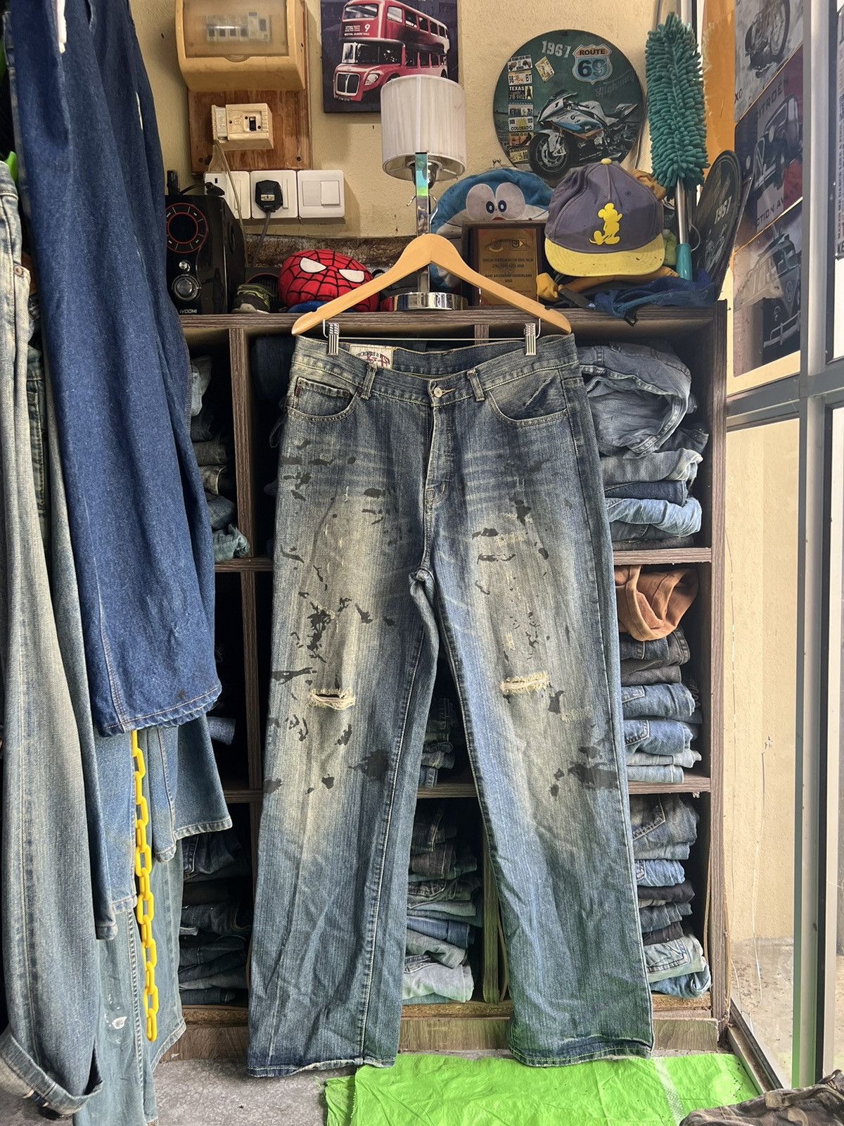 Abercrombie & Fitch 🔥Abercrombie & Fitch Boot Cut Distressed Denim Size US 36 / EU 52 - 1 Thumbnail