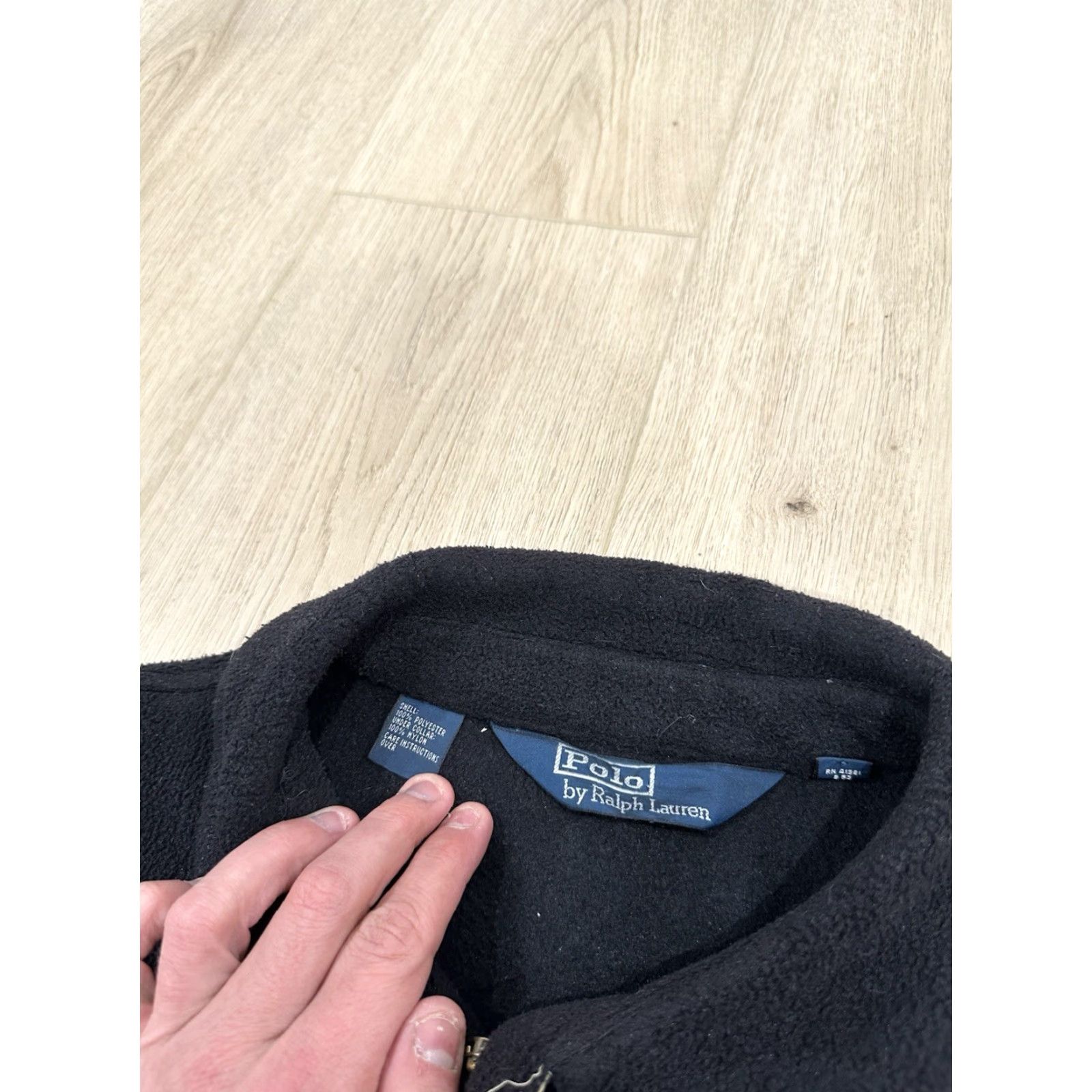 Polo Ralph Lauren VINTAGE Polo Ralph Lauren Jacket Mens 2XL Black Polartec Full Zip Fleece Size US XXL / EU 58 / 5 - 5 Thumbnail