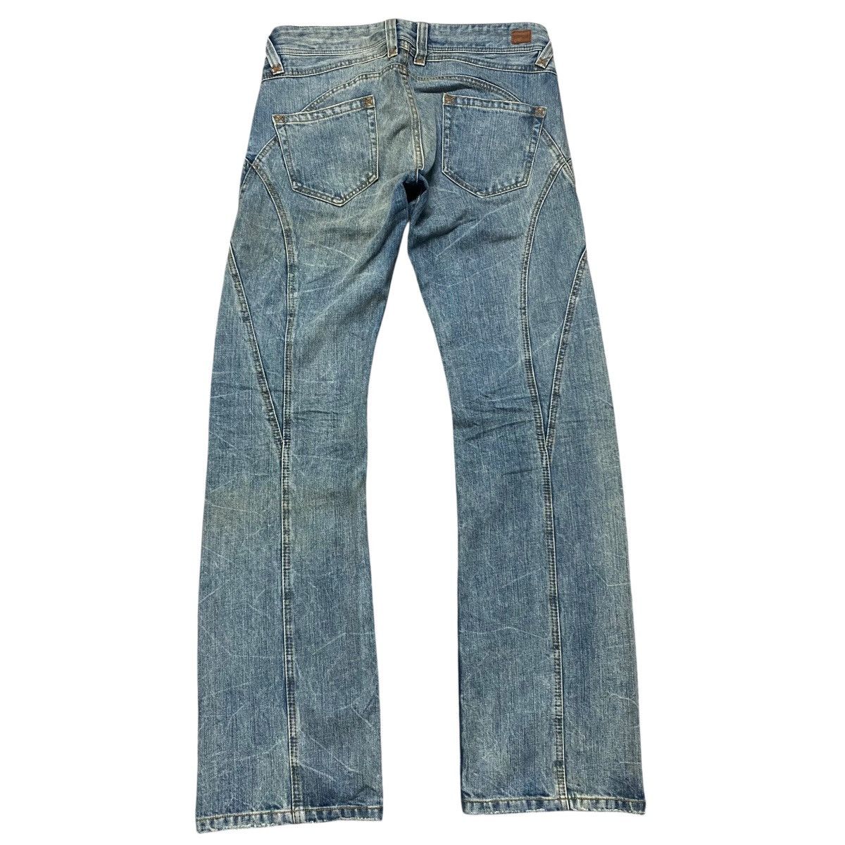 Nicole Club NCFM Denim Hybrid Flare Jeans Size US 34 / EU 50 - 2 Thumbnail