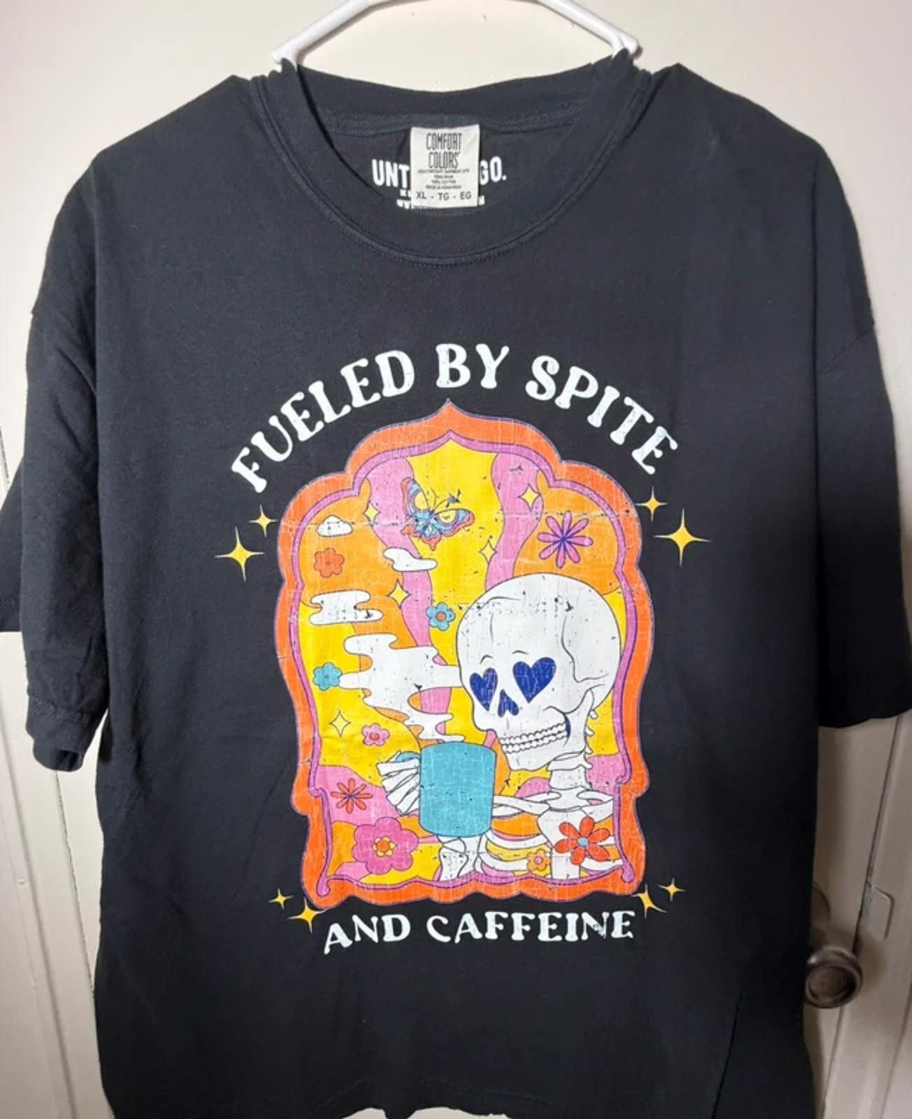 Comfort Colors Mosaic Skeleton Tshirt Size XL / US 12-14 / IT 48-50 - 1 Preview