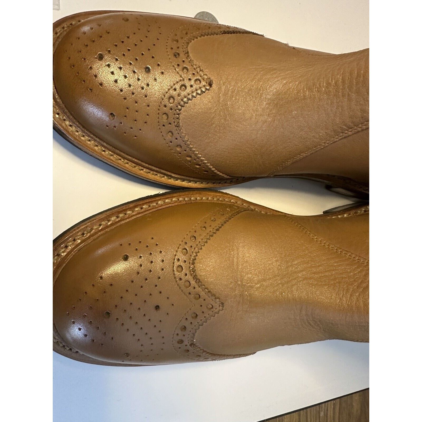 Other Men Samuel Windsor Tan Wing Tip York Country Pull On Boot 12 Size US 12 / EU 45 - 4 Thumbnail