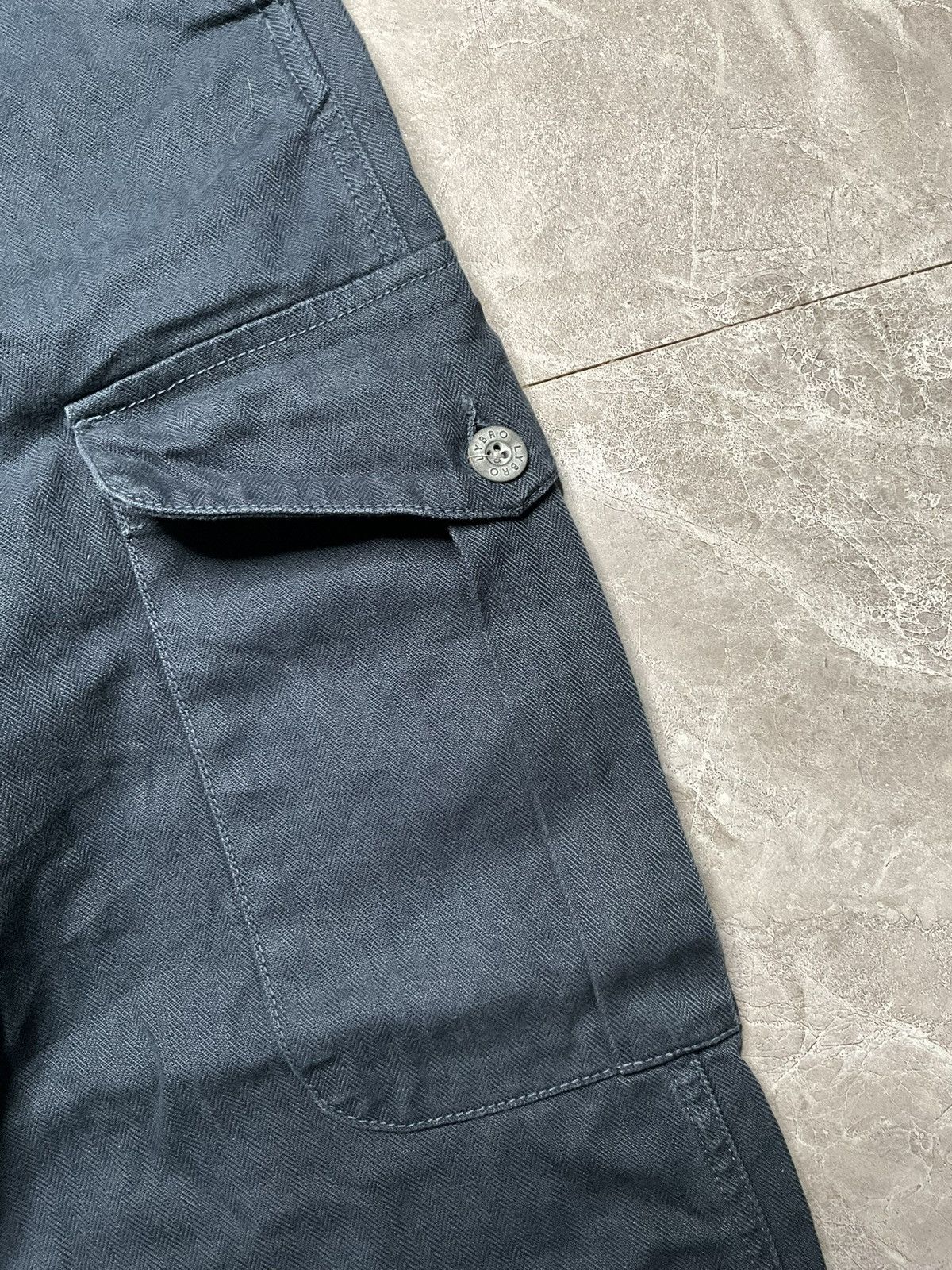 Nigel Cabourn Nigel Cabourn Herringbone Military Cargo Pants Size US 32 / EU 48 - 3 Thumbnail