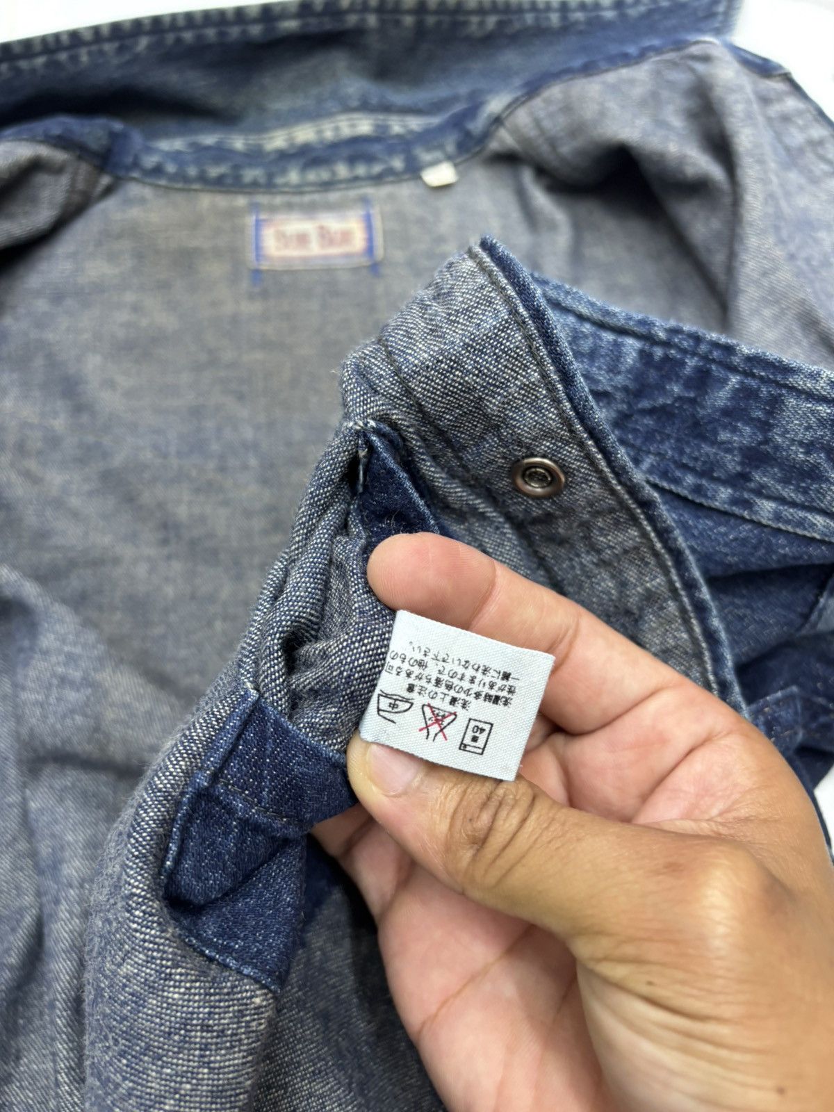 Kapital BLUE BLUE JAPAN WESTERN DENIM SHIRT Size US M / EU 48-50 / 2 - 18 Thumbnail