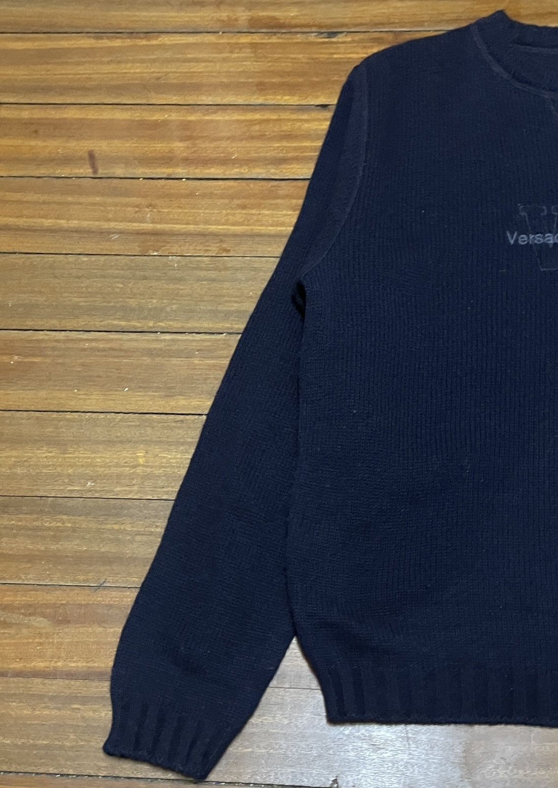 Versace Jeans Couture Rare Design Vintage Versace Jeans Couture Knitwear 2000s Size US M / EU 48-50 / 2 - 5 Thumbnail