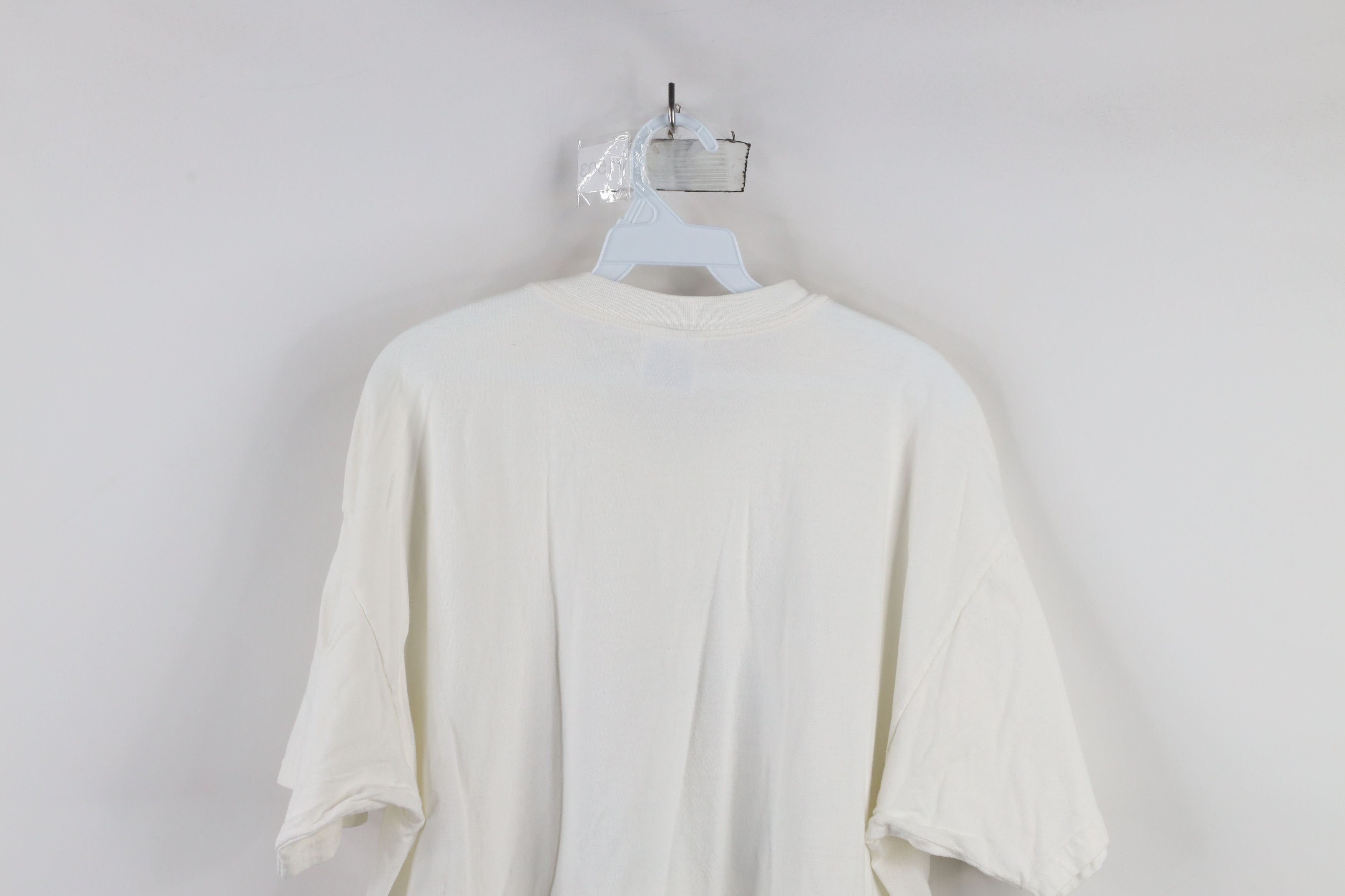 Vintage Vintage 90s Lungs Lung Cancer Short Sleeve T-Shirt White Size US XL / EU 56 / 4 - 9 Thumbnail