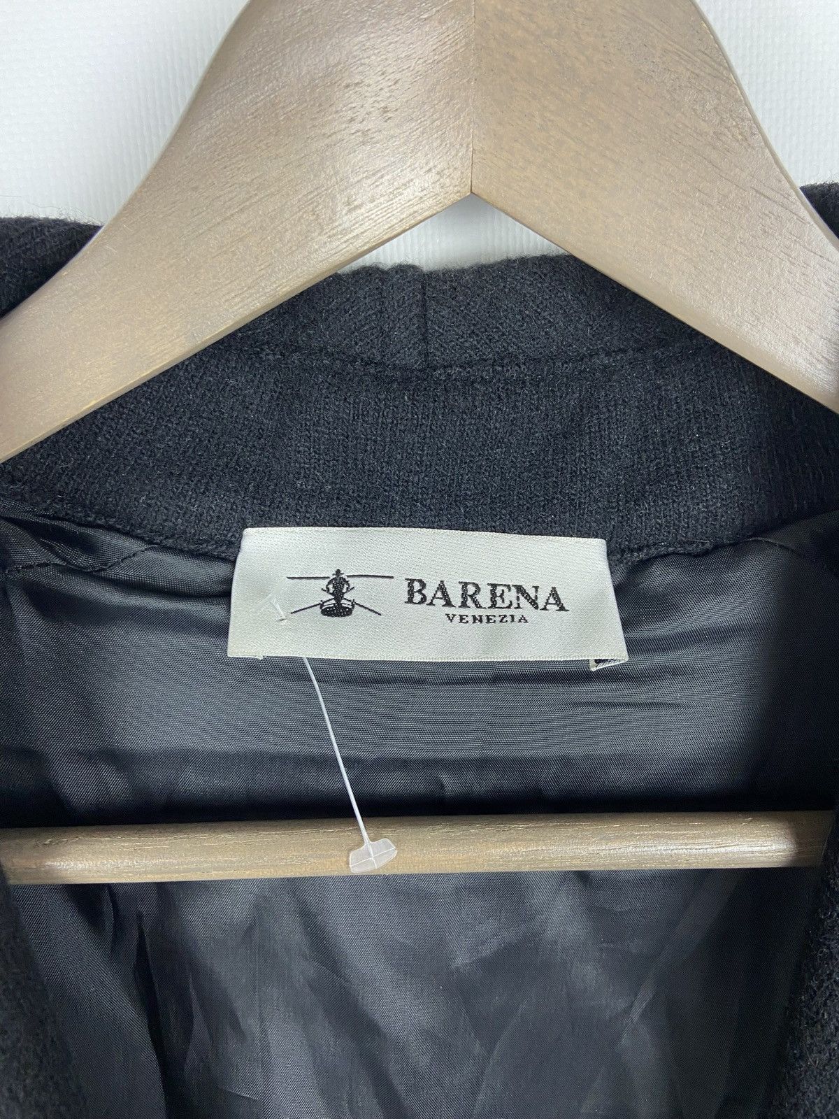 Barena Barena Venezia Black Womens Open Coat Luxury Size S / US 4 / IT 40 - 8 Thumbnail