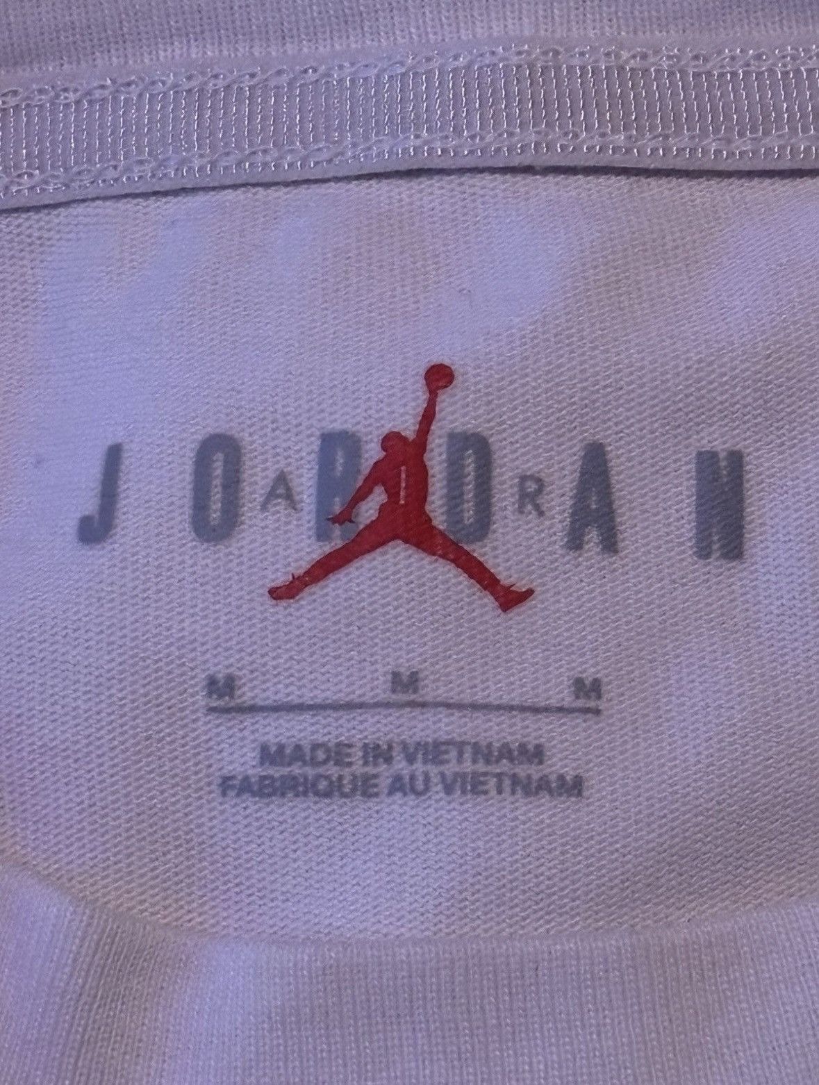Jordan Brand × Off-White OFF-WHITE x Jordan T-shirt White Size US M / EU 48-50 / 2 - 3 Thumbnail
