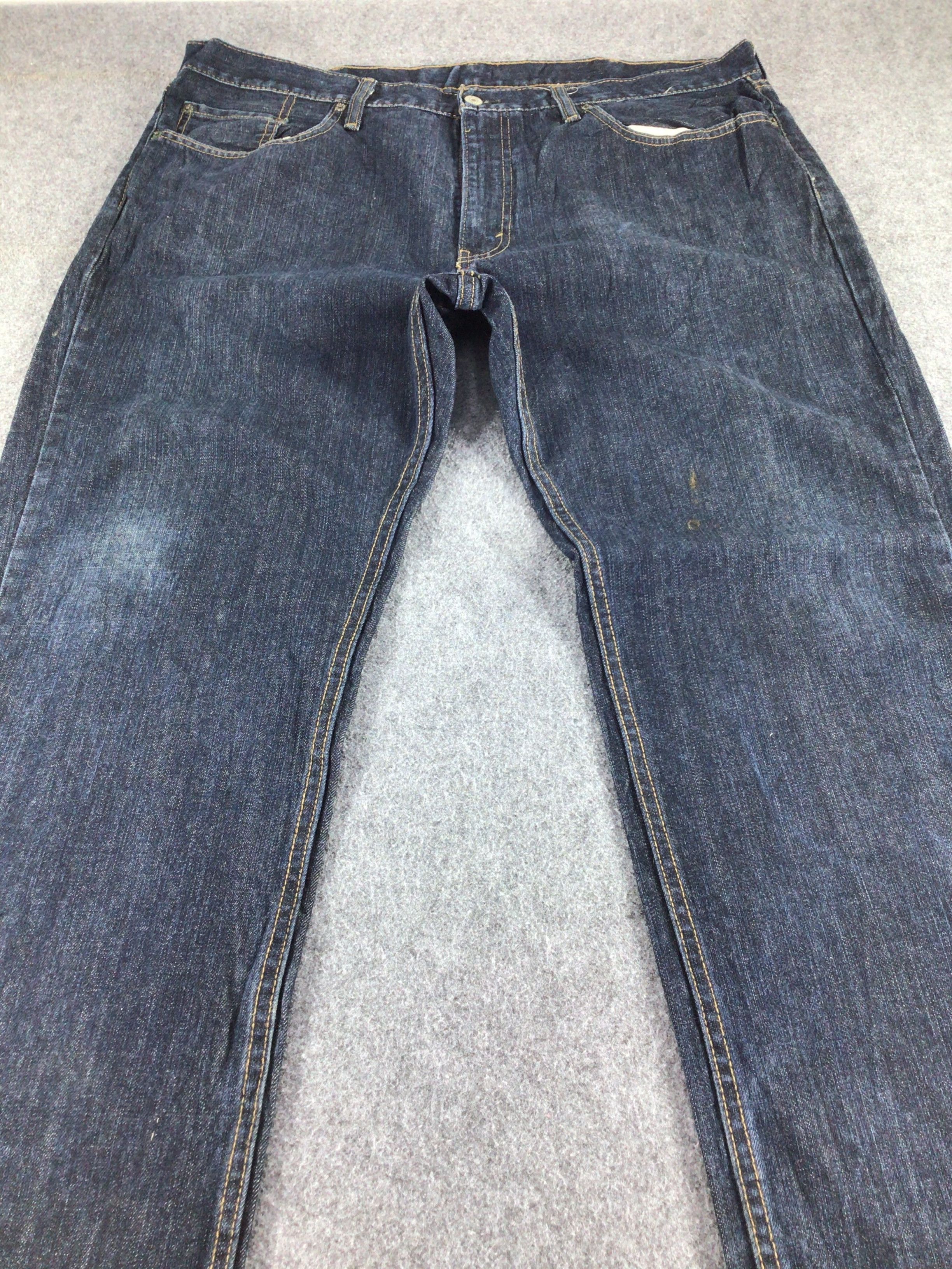 Levi's Vintage Levis 559 Jeans Dark Blue Denim -J531 Size US 42 / EU 58 - 3 Thumbnail