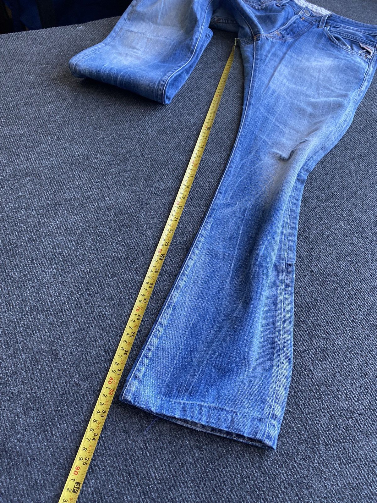 Replay 🔥Opium Punk Replay blue jeans 32 marnel washed faded Size US 32 / EU 48 - 10 Thumbnail