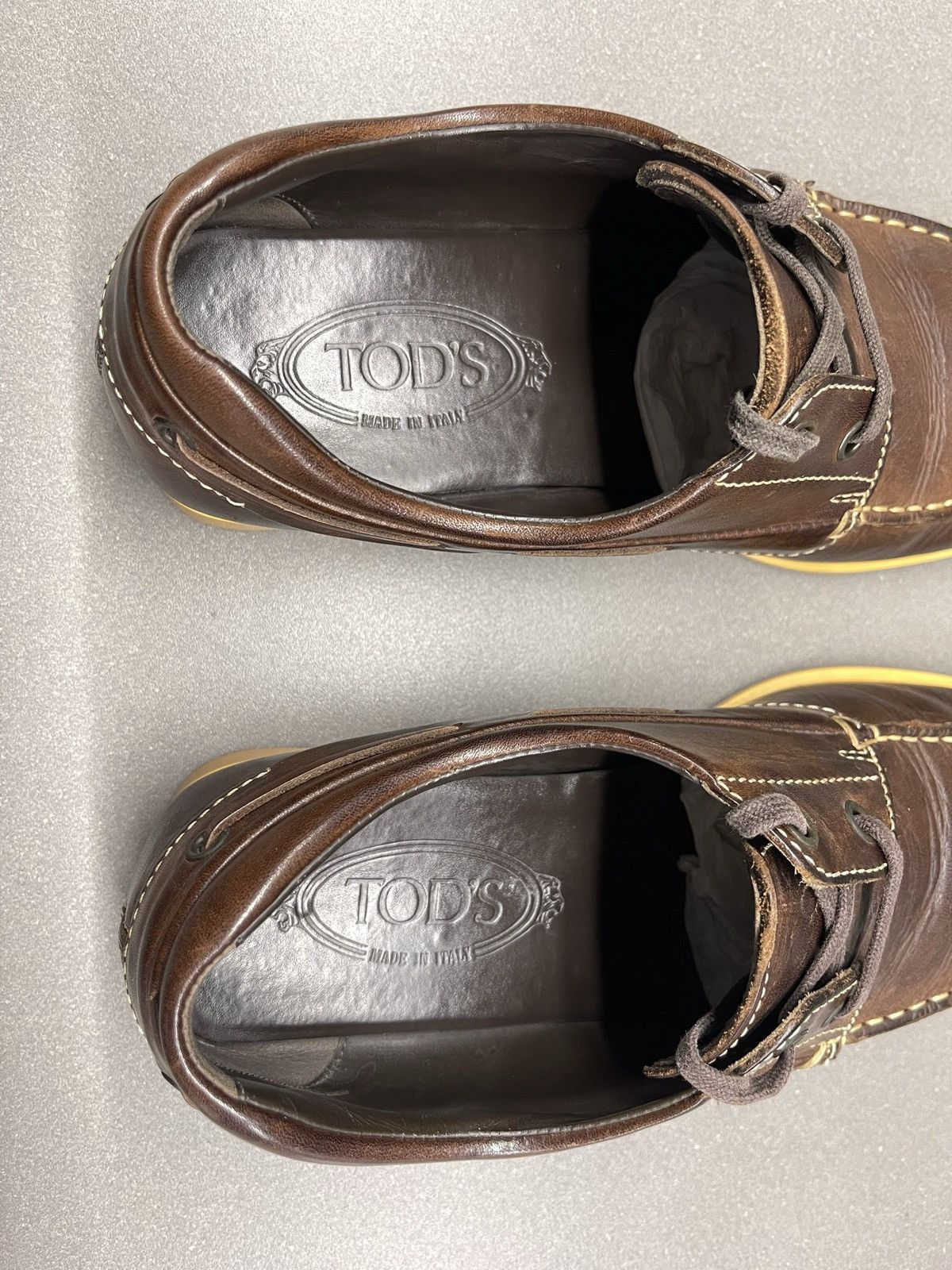 Tod's Tod’s Casual Leather Shoes Size US 7 / EU 40 - 10 Thumbnail