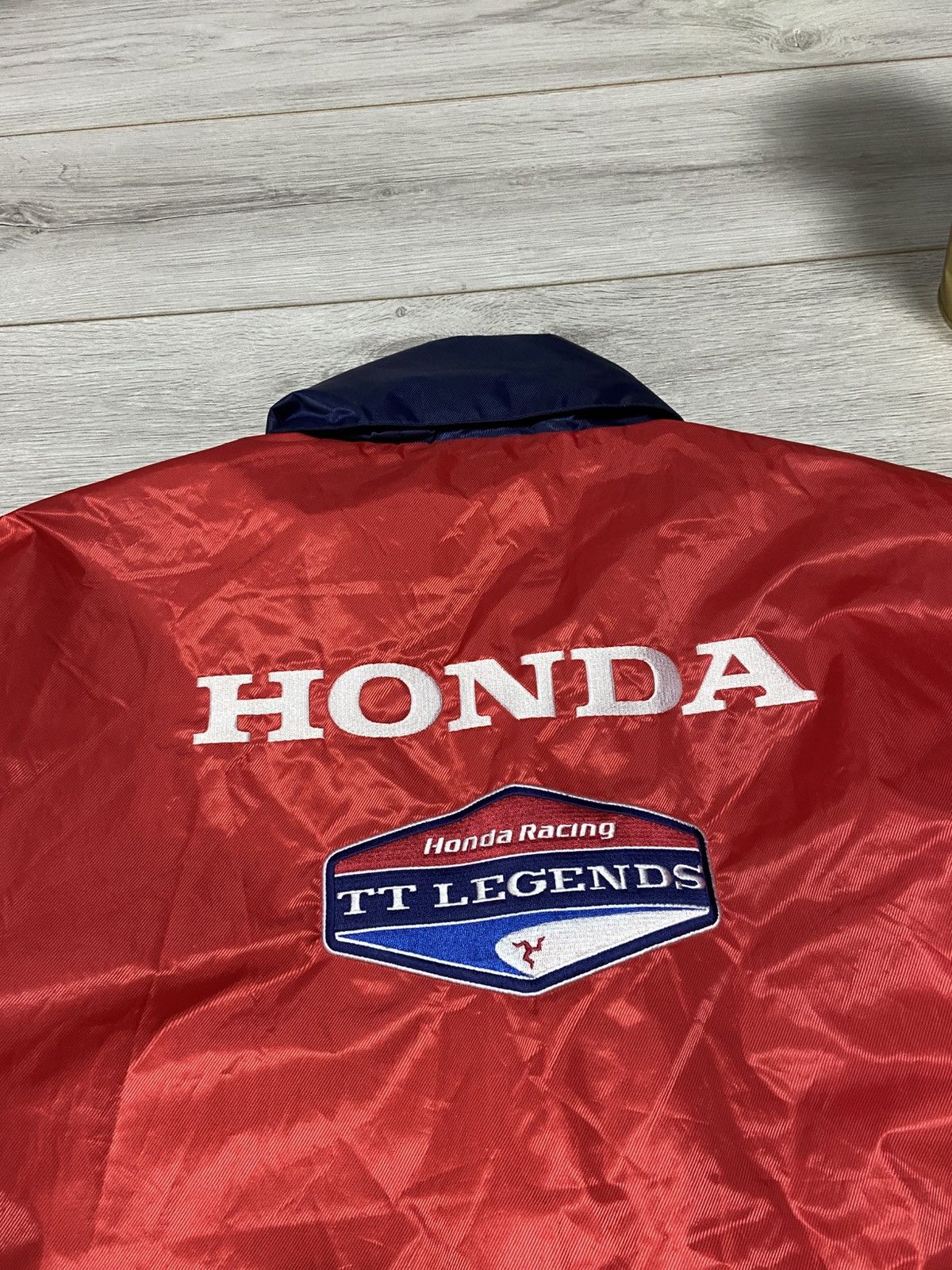 Honda Honda vintage big logo racing jacket big logo Size US L / EU 52-54 / 3 - 10 Thumbnail