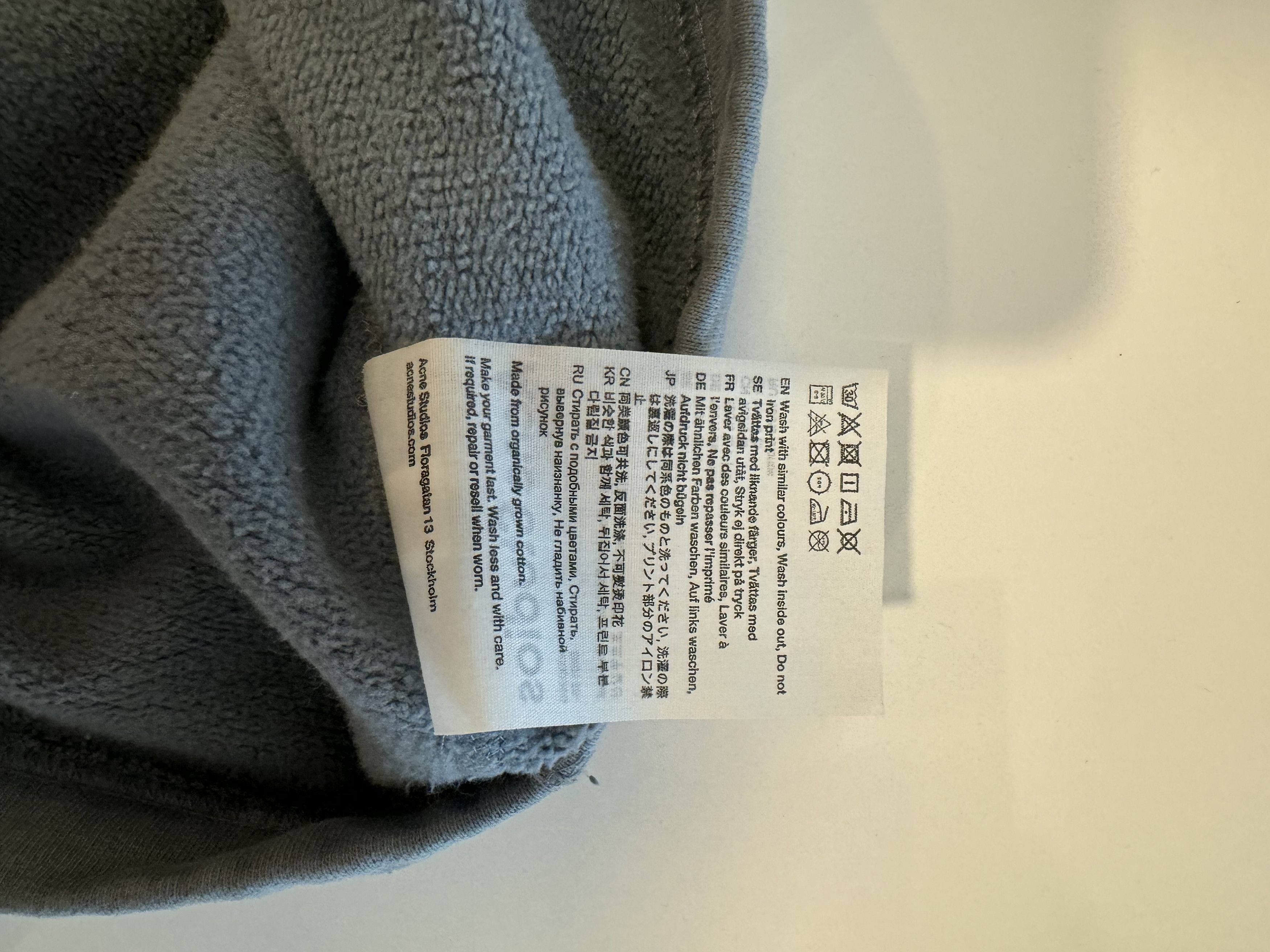 Acne Studios Acne Studios Crew Neck Light Blue Size US XL / EU 56 / 4 - 3 Thumbnail