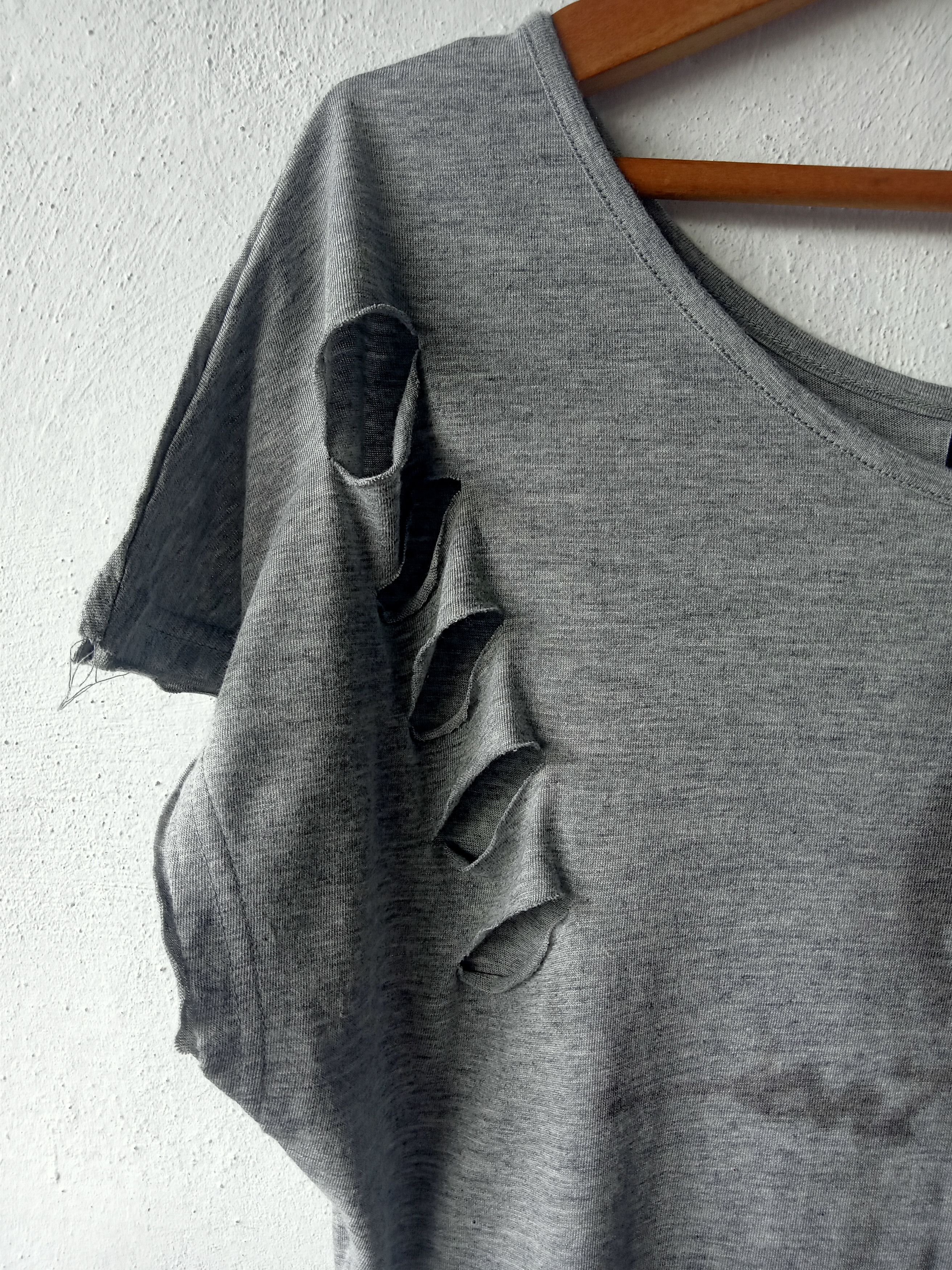 Other Cecil McBee Printed Ripped Style Crop Tops Size M / US 6-8 / IT 42-44 - 3 Thumbnail