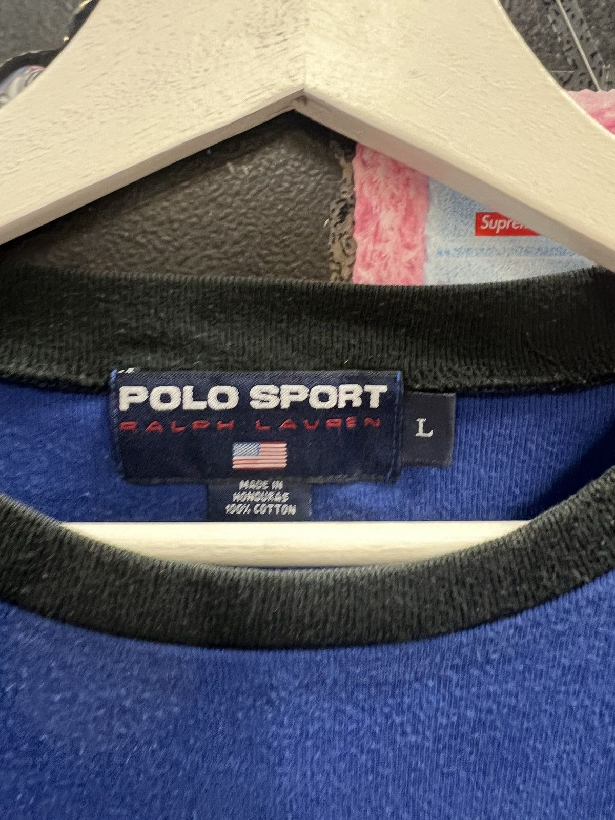 Ralph Lauren × Vintage Vintage Polo Sport Ralph Lauren Shirt Size US L / EU 52-54 / 3 - 2 Thumbnail