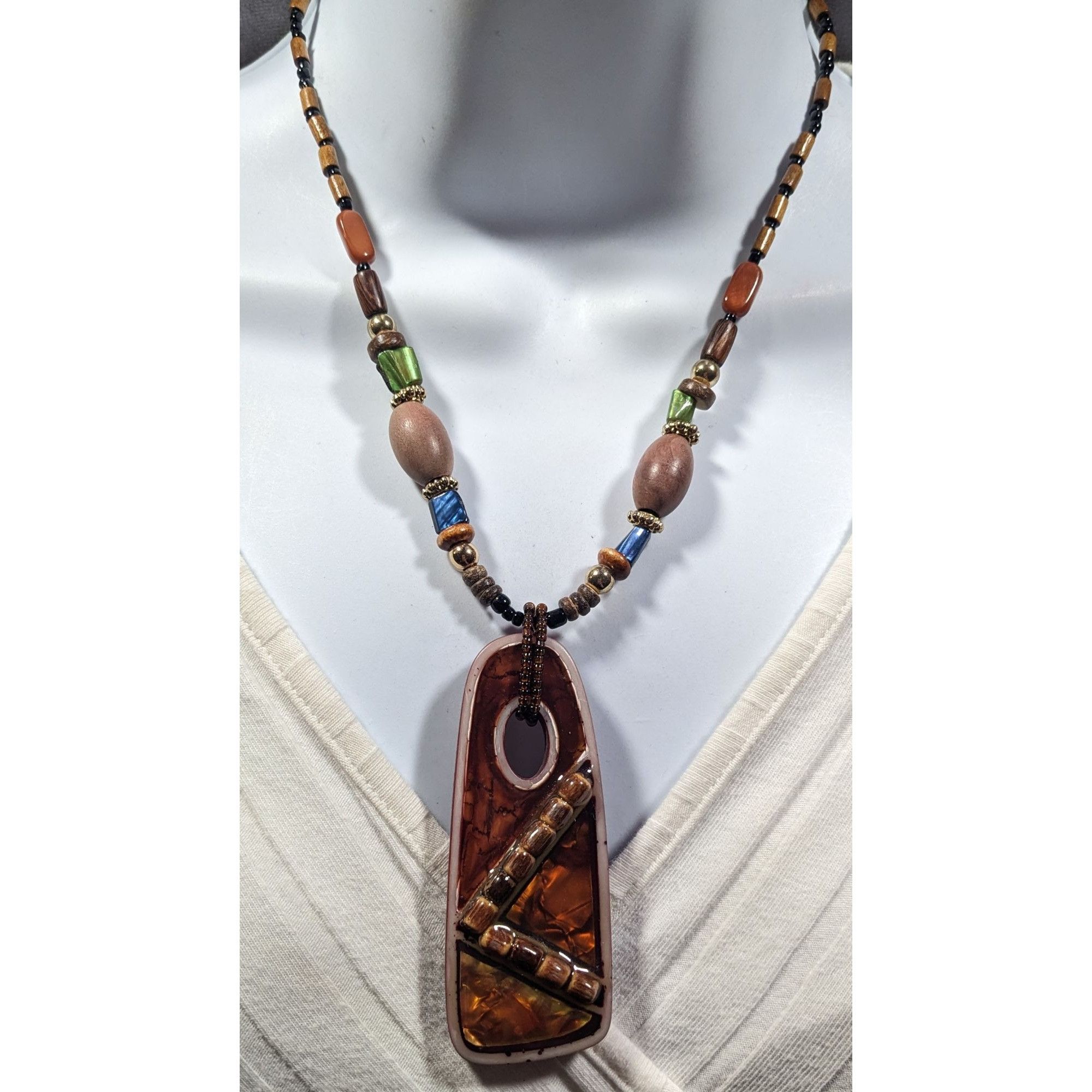 Other You & I Chunky Bohemian Abstract Pendant Necklace Size ONE SIZE - 8 Thumbnail
