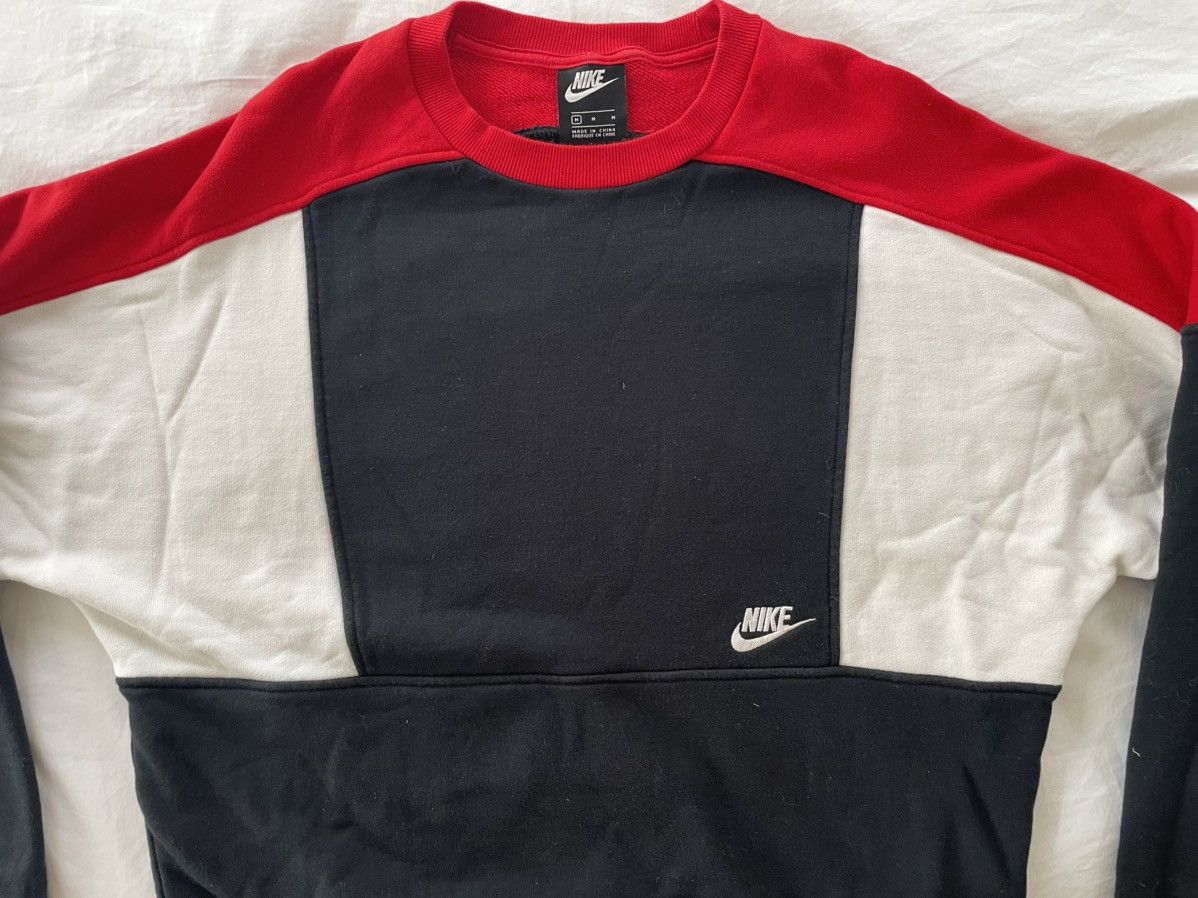 Nike Retro Nike Sportswear 1980’s Oversized Colorblock Sweatshirt Size US M / EU 48-50 / 2 - 2 Thumbnail